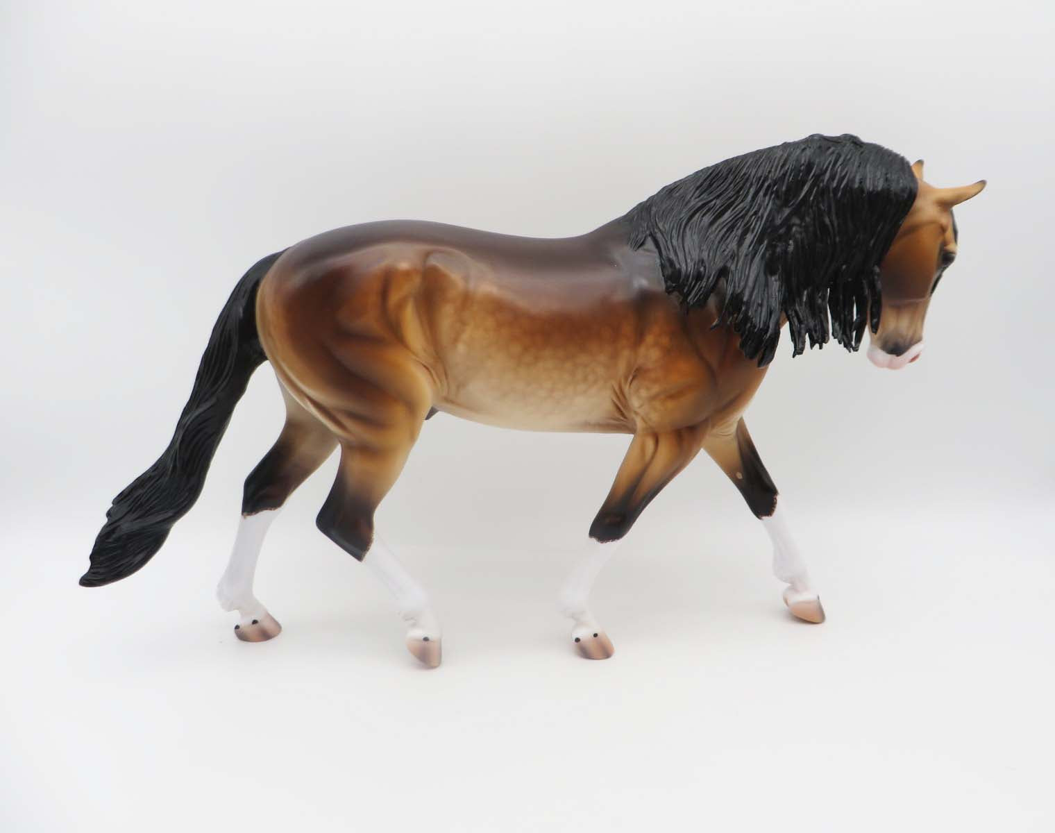 Geddy - OOAK - Dappled Bay Irish Draught By Caroline Boydston BEST OFFER 3/13/23