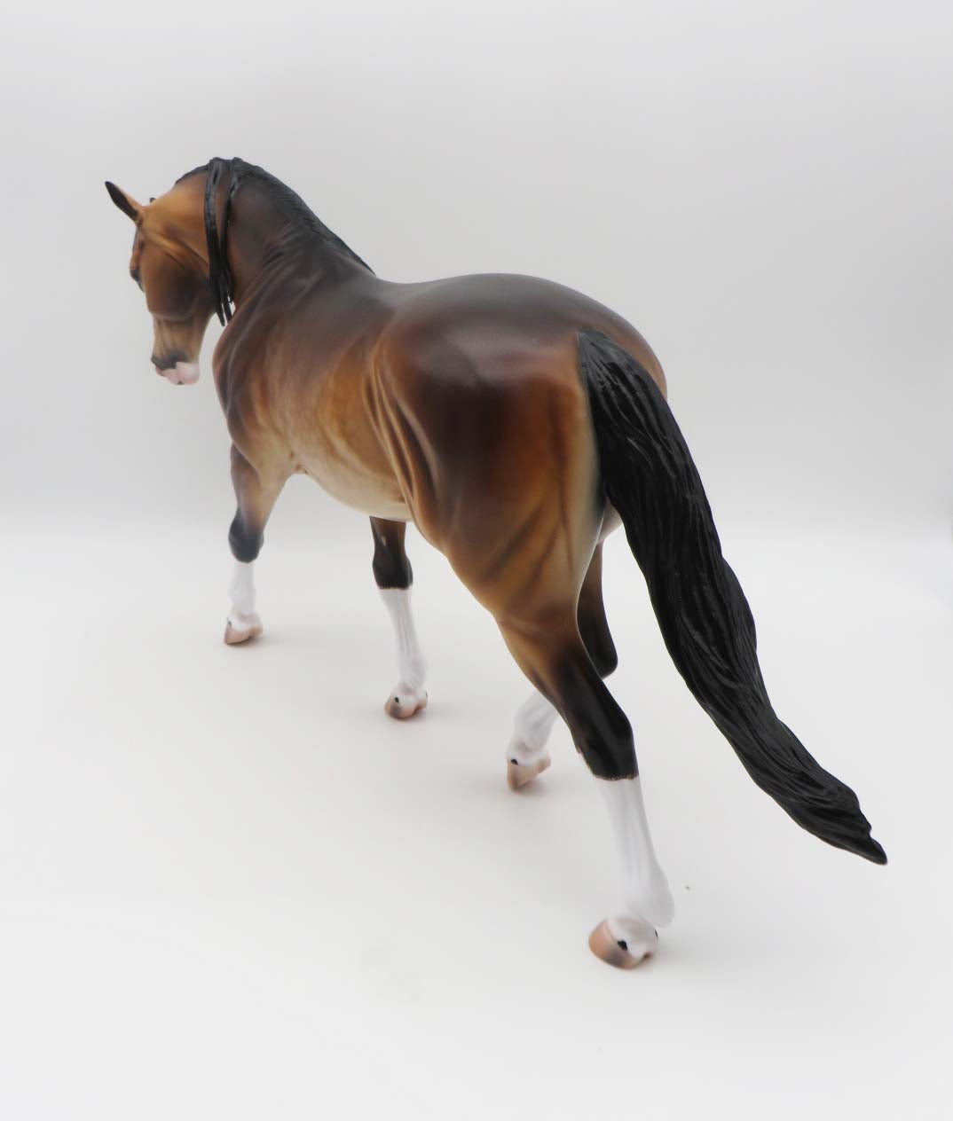 Geddy - OOAK - Dappled Bay Irish Draught By Caroline Boydston BEST OFFER 3/13/23