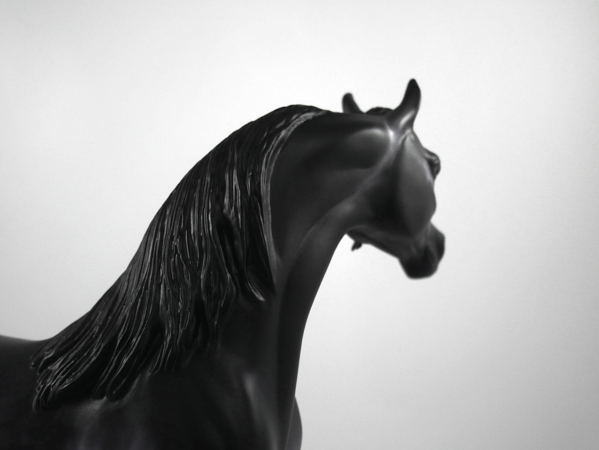 GOODWILL TO MEN-OOAK DARK GREY DAPPLE ARABIAN BY CARRIE KELLER 12/22/20