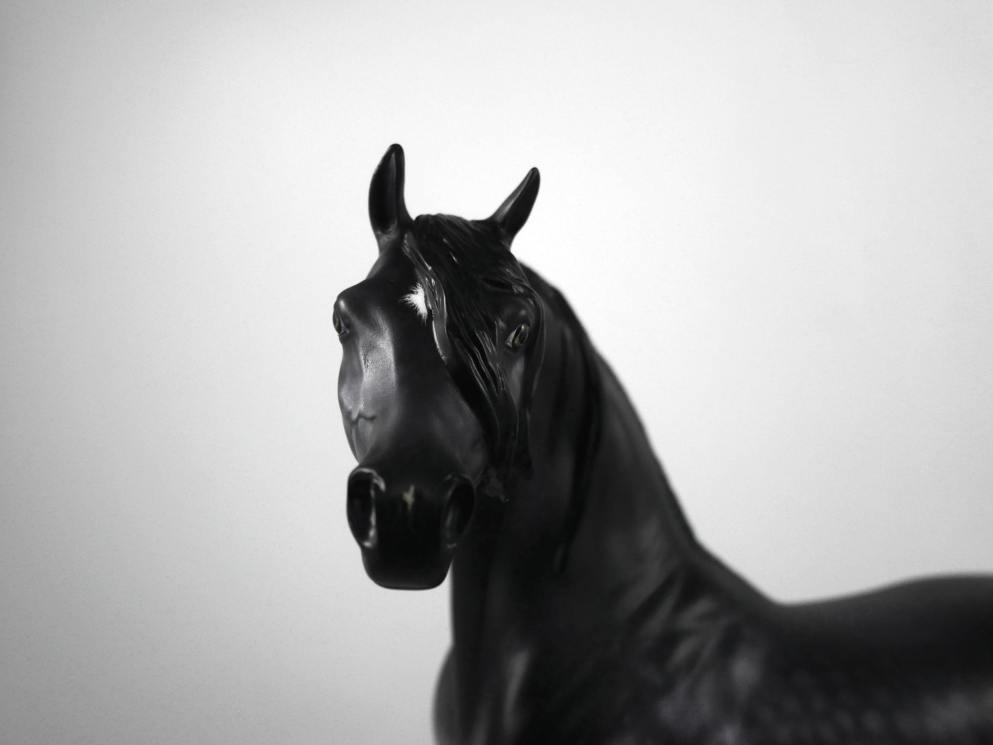 GOODWILL TO MEN-OOAK DARK GREY DAPPLE ARABIAN BY CARRIE KELLER 12/22/20