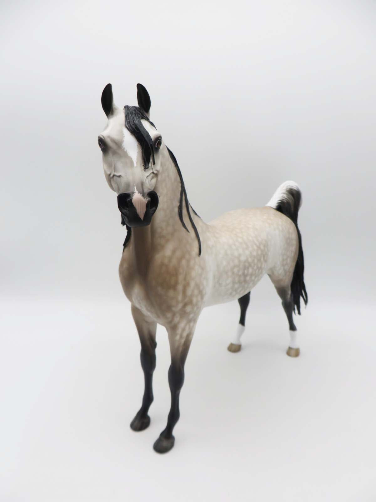 Gran Turismo - OOAK - Star Dapple Rose Grey Arabian by Sheryl Leisure - Best Offer 5/1/23
