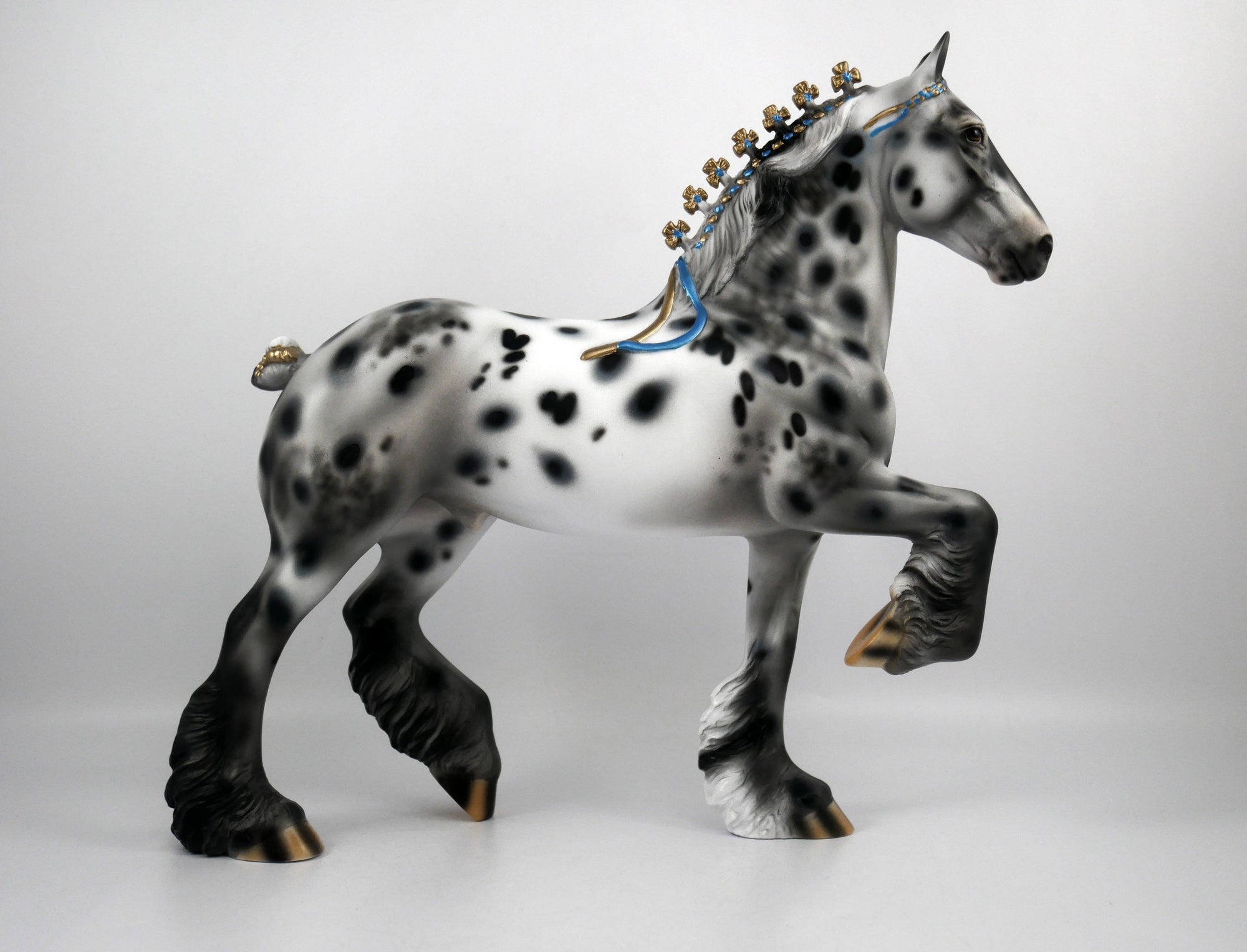 Greta Van Fleet-OOAK Appaloosa Trotting Drafter 1/8/21