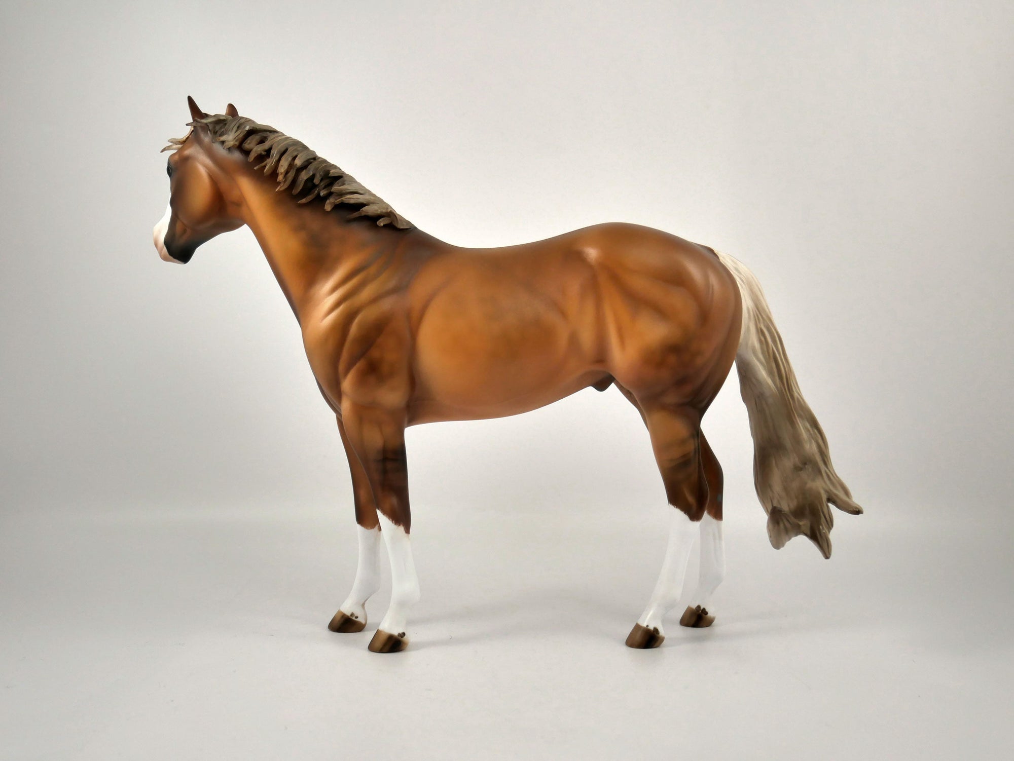 Grins-OOAK Dunalino ISH Painted By Julie Keim 12/30/20