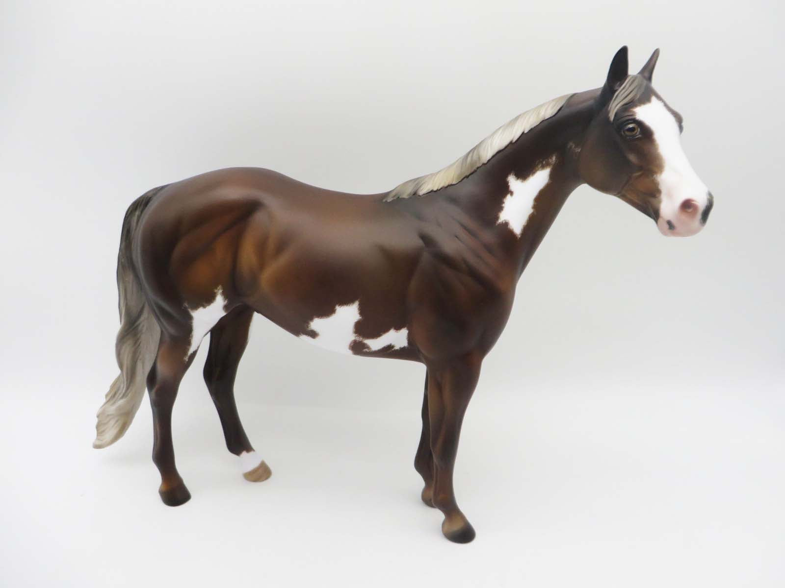 Gunner- OOAK - OOAK S/L Flaxen Chestnut Ideal Stock Horse By Julie Keim - SHCF23