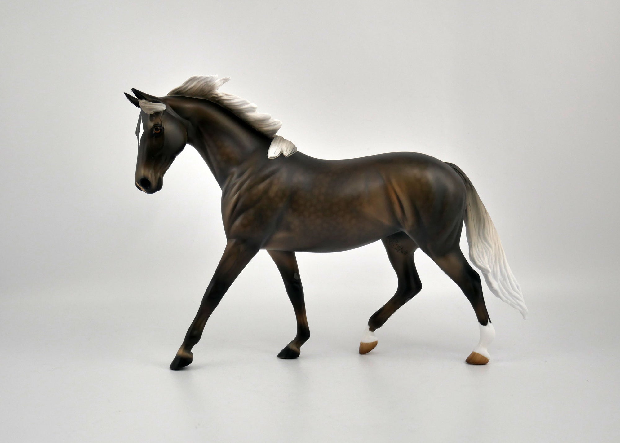 Hunter's Moon-OOAK Chocolate Palomino Pony Draft MM 2020