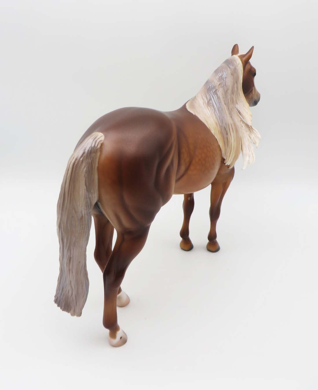 HAMMETT-OOAK Dapple Chestnut ISH By Caroline Boydston 3/17/23