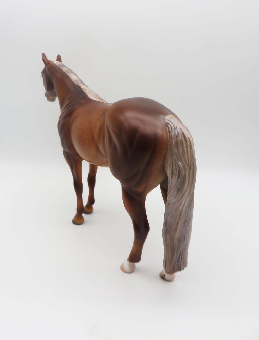 HAMMETT-OOAK Dapple Chestnut ISH By Caroline Boydston 3/17/23