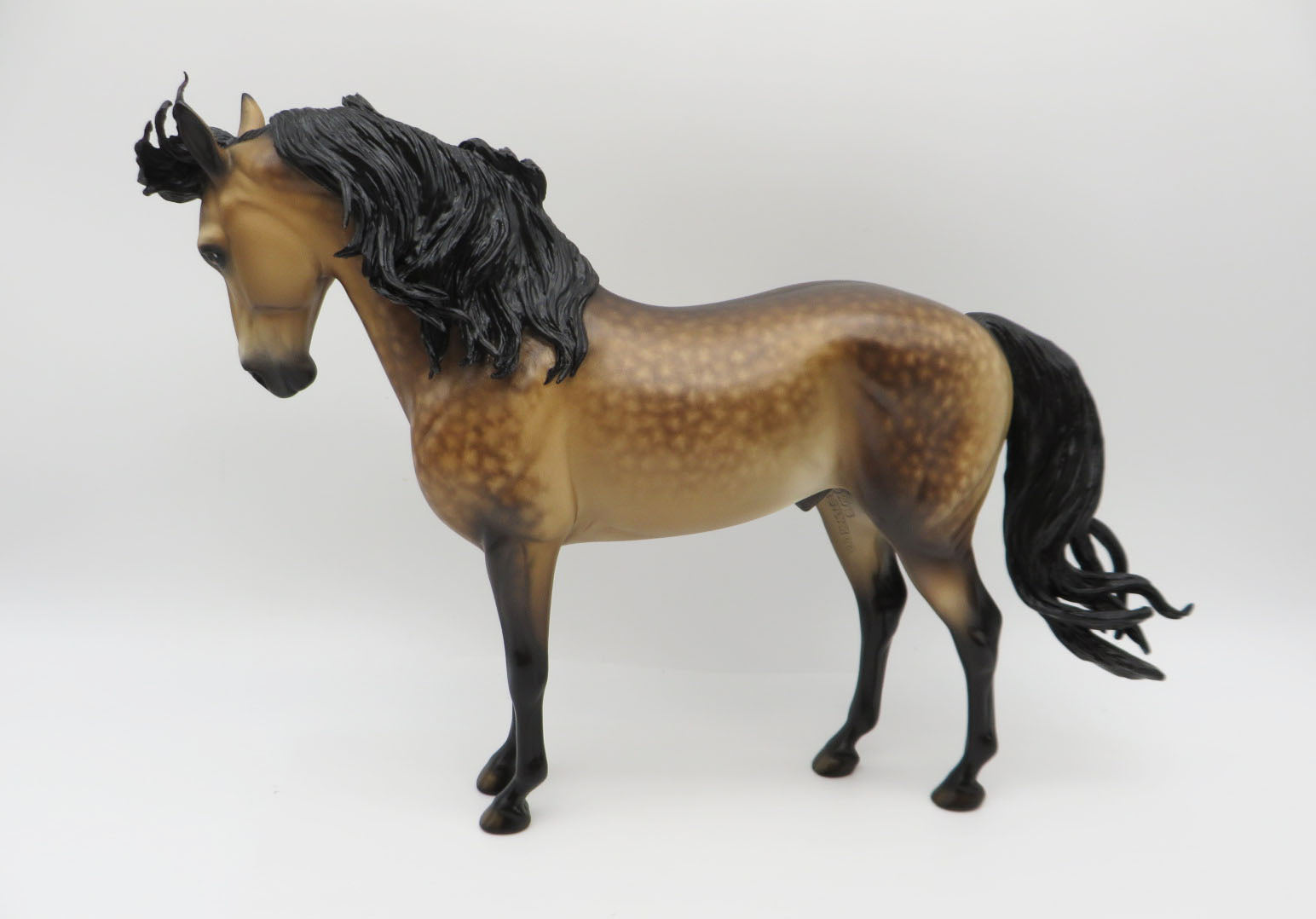 Hawthorne - OOAK - Dapple Buckskin Andalusian by Sheryl Leisure - Best Offers 1/9/23