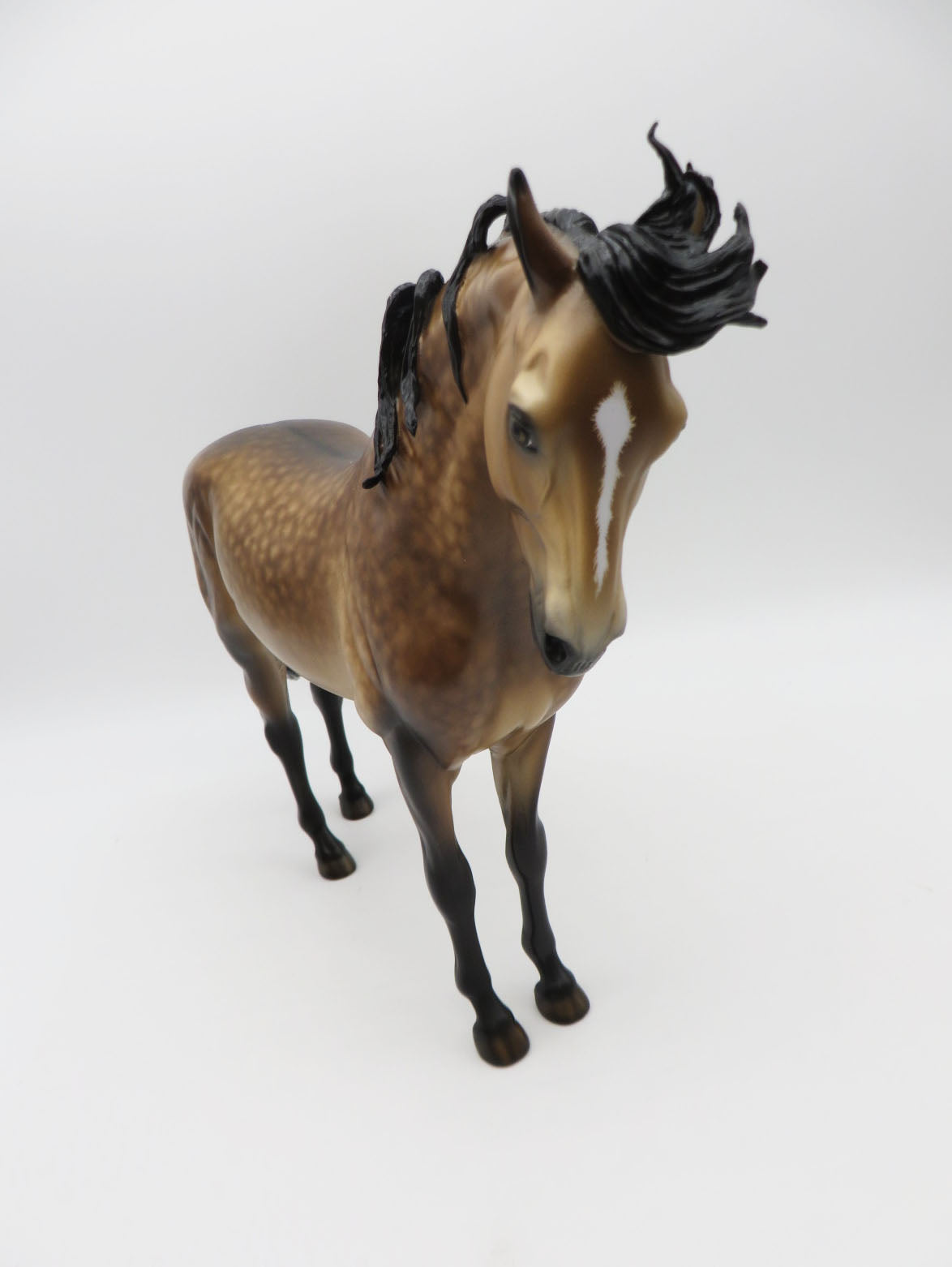 Hawthorne - OOAK - Dapple Buckskin Andalusian by Sheryl Leisure - Best Offers 1/9/23