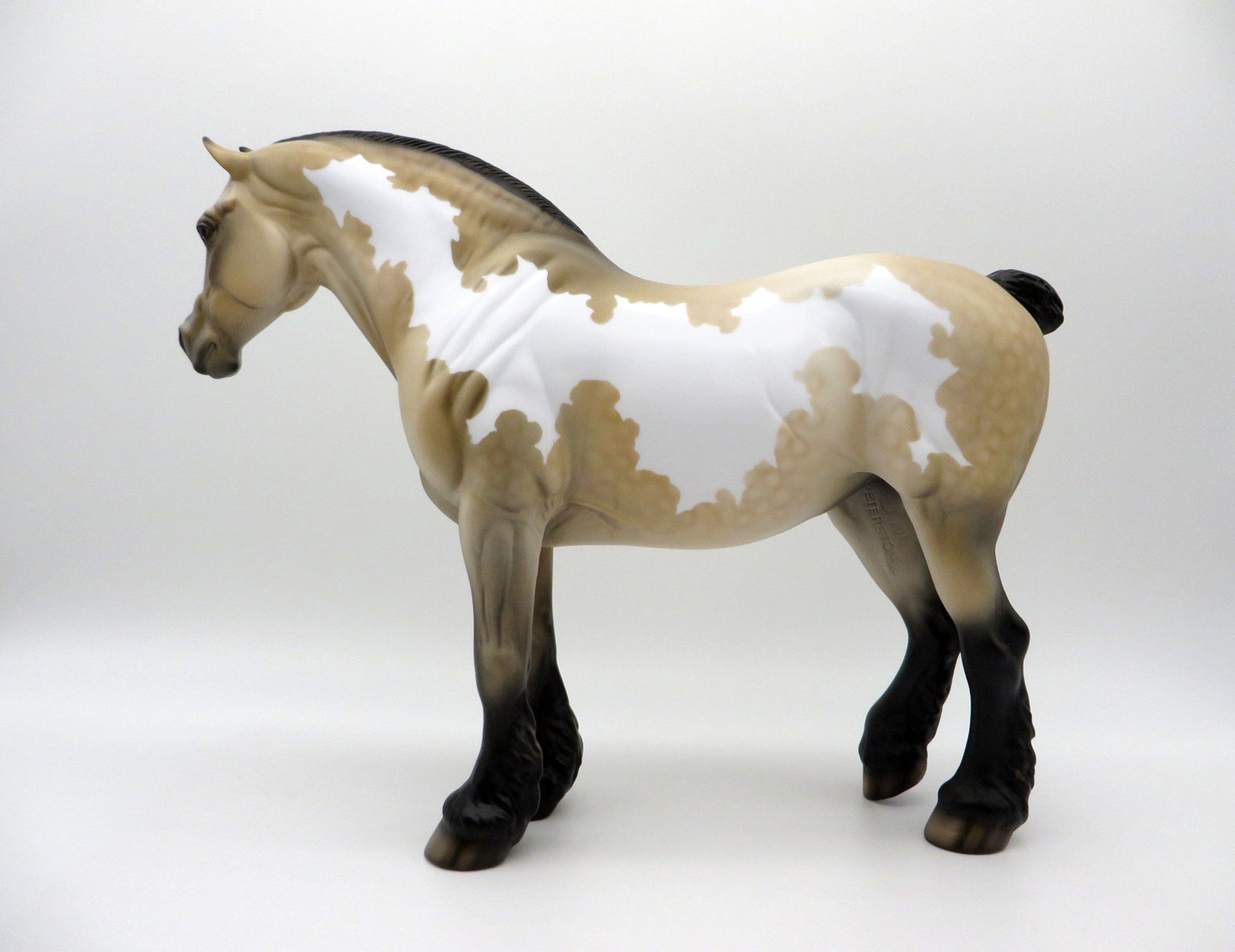 Hazel-OOAK Buckskin Paint Heavy Draft Mare SHCF 2021