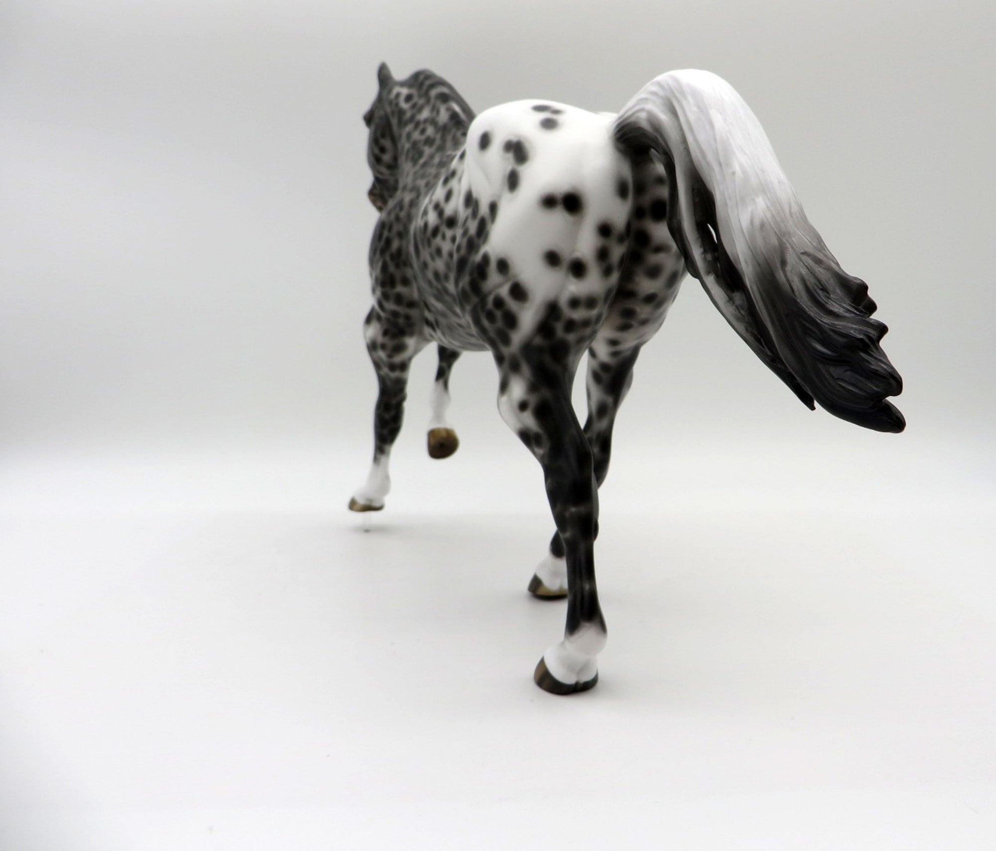 Hill of Beans-OOAK Loud Appaloosa FQH Painted By Sheryl Leisure 6/7/21