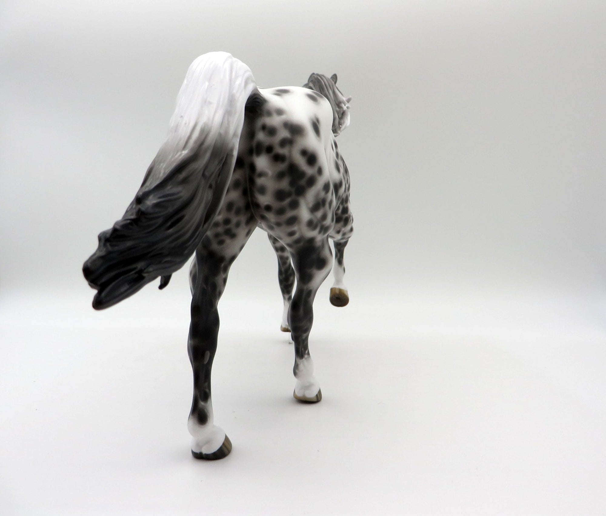 Hill of Beans-OOAK Loud Appaloosa FQH Painted By Sheryl Leisure 6/7/21