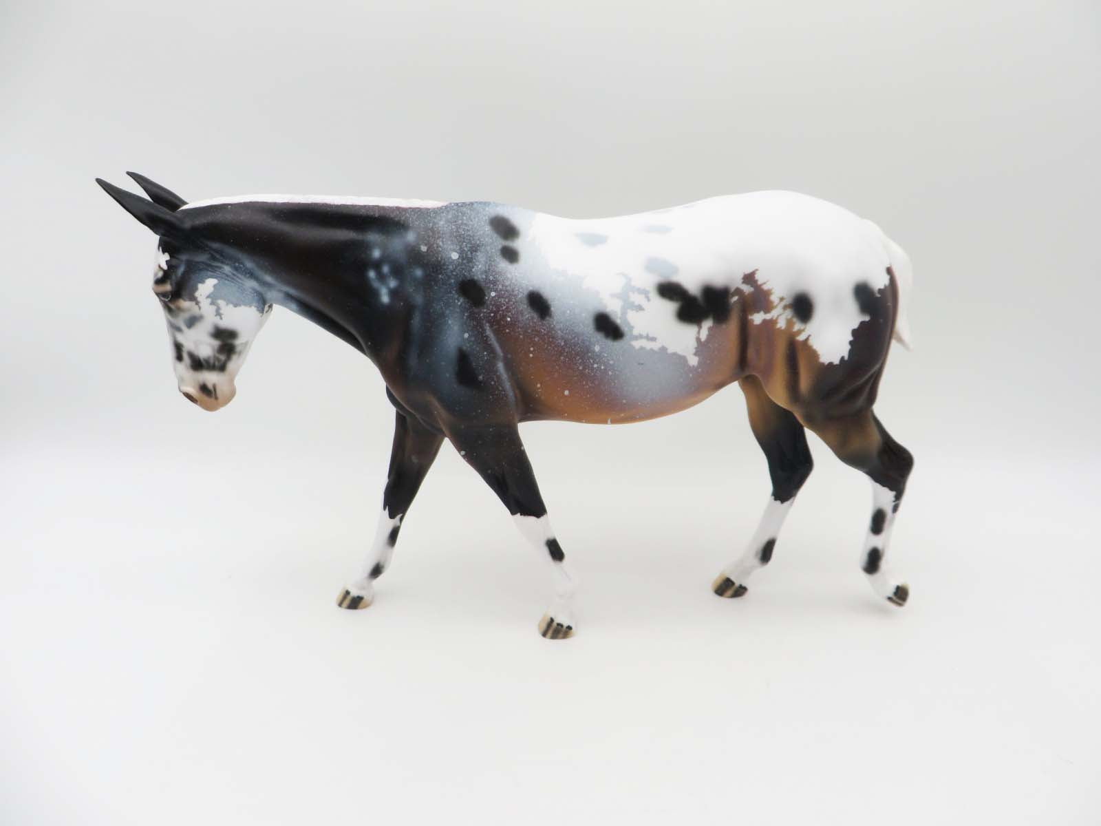 Hippie Chix- OOAK - Loud Appaloosa Mule By Dawn Quick SHCF 23