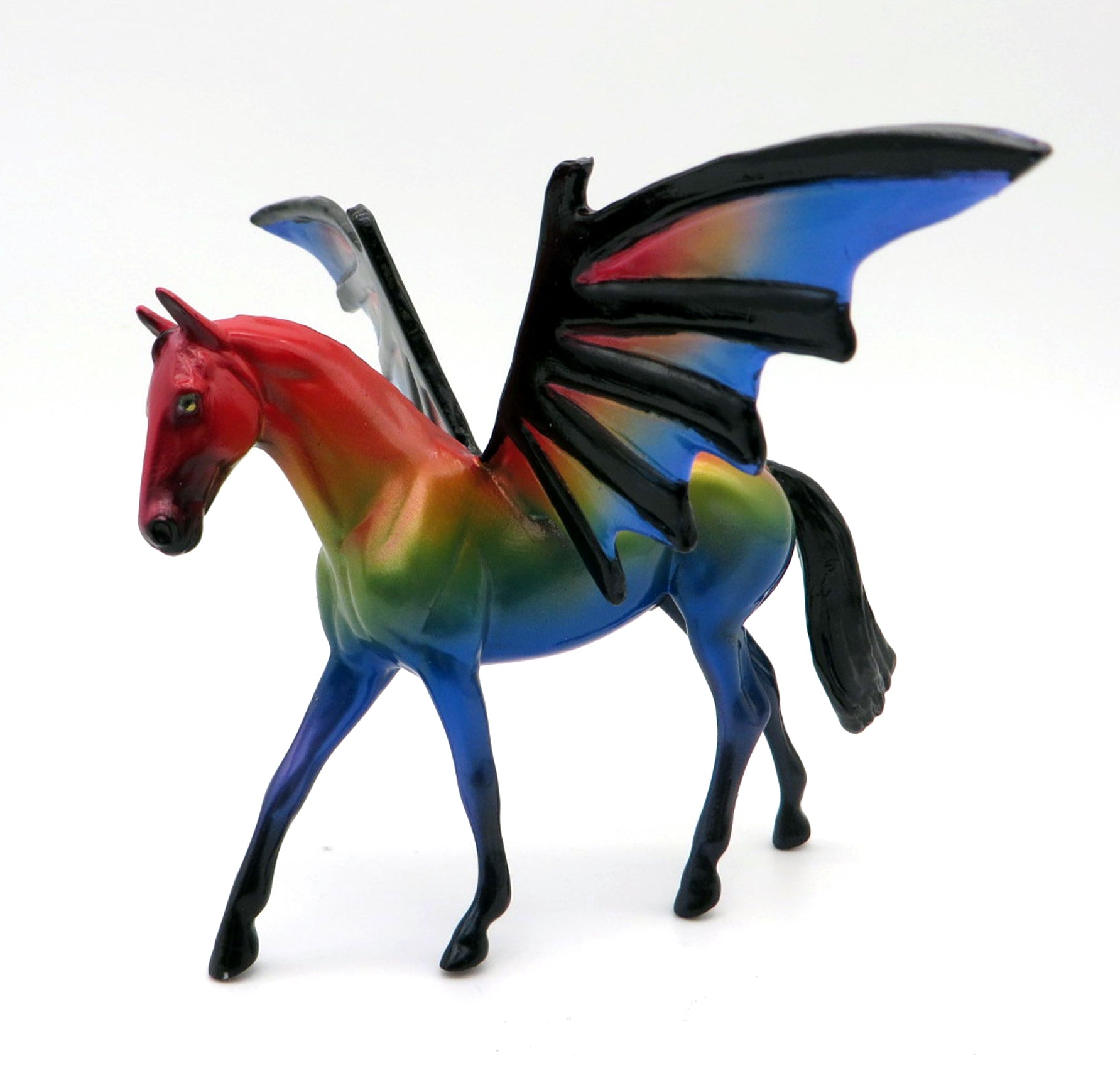 Hobgoblin OOAK Warmblood Bat Chip Painted By Jas MM 21