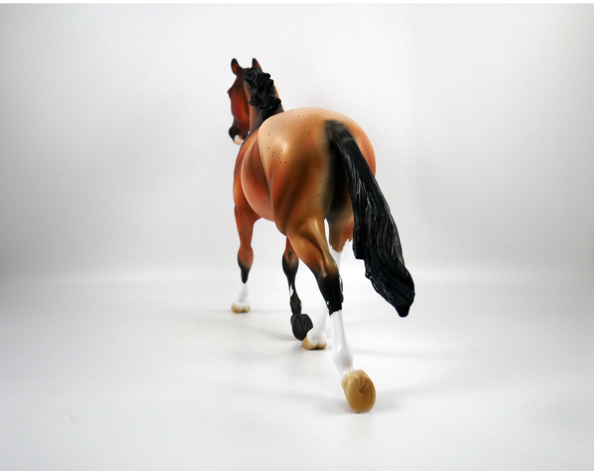 Honey-OOAK Bay Roan Palouse Model Horse 1/20/21