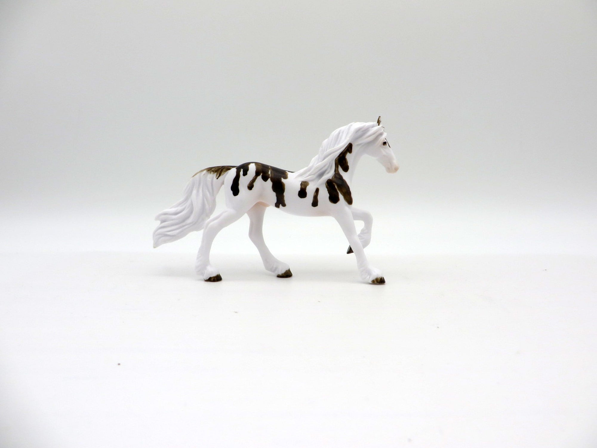 Hot Fudge Sundae-OOAK Fresian Chip Painted By Ellen Robbins NICM-7/23/21