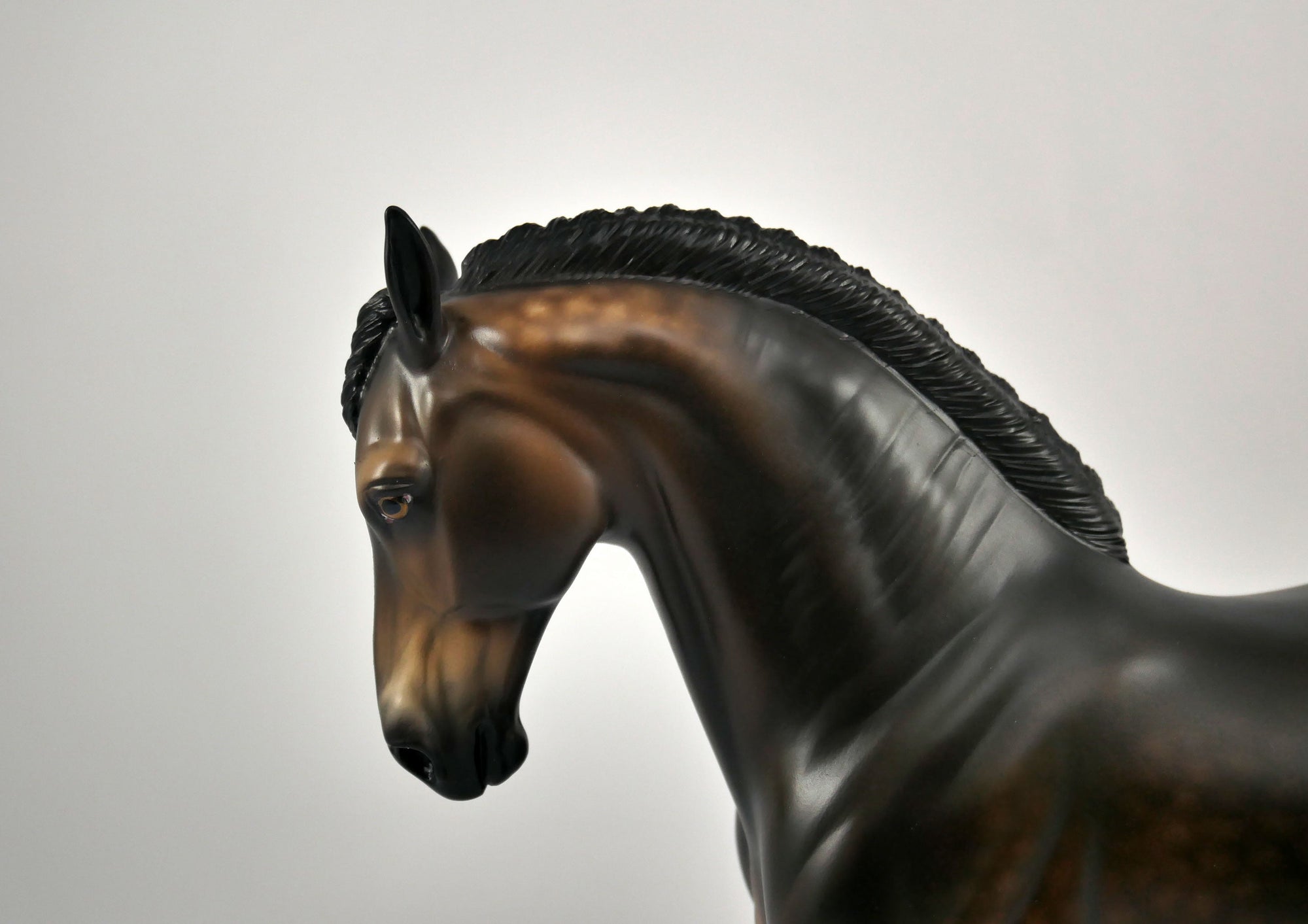 Hot Cocoa-OOAK Dapple Bay Andalusian Painted By Sheryl Leisure 12/30/20