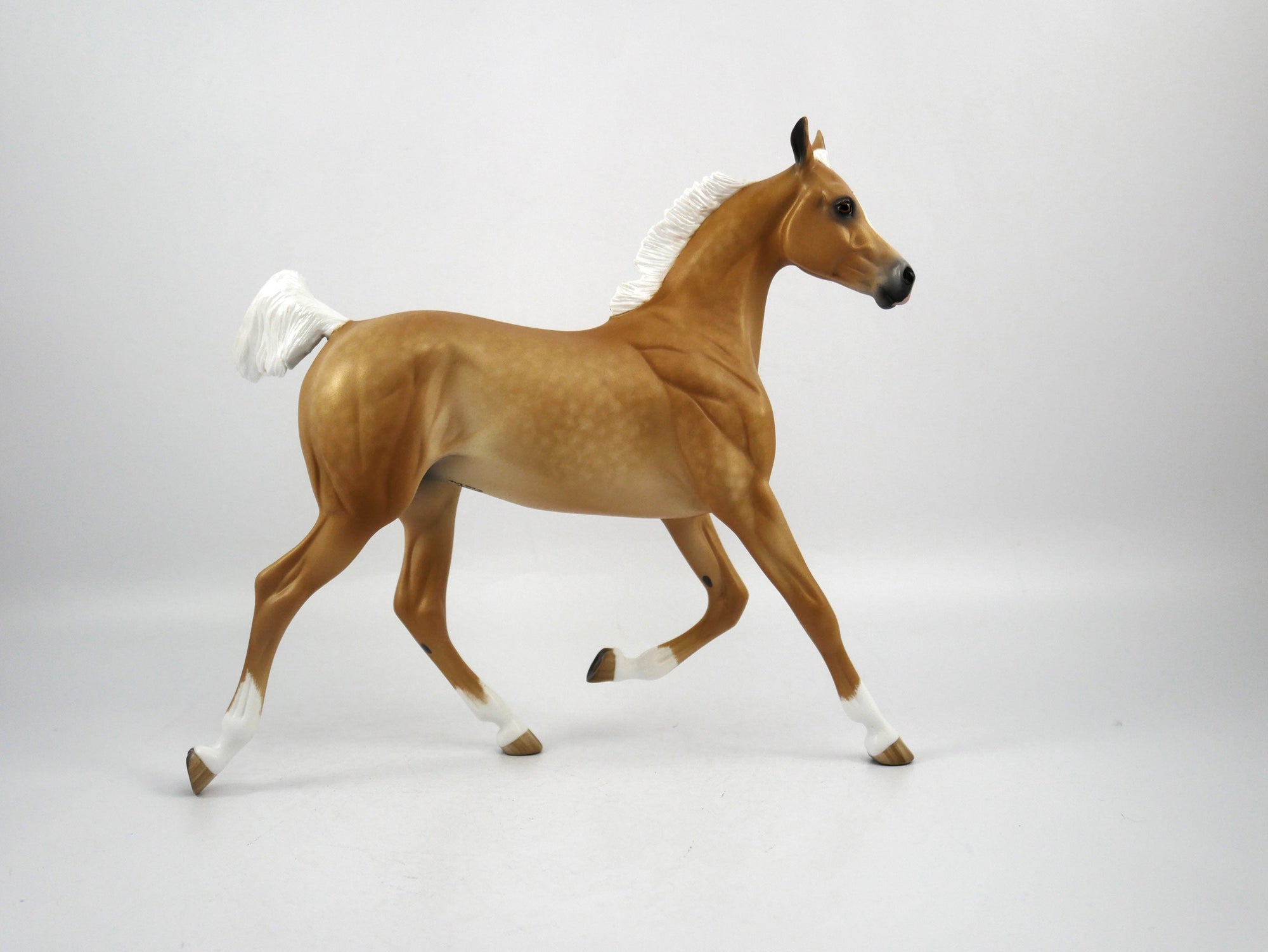 Hotsie Totsie-OOAK Dapple Palomino Yearling Painted by Sheryl Leisure 1/29/21