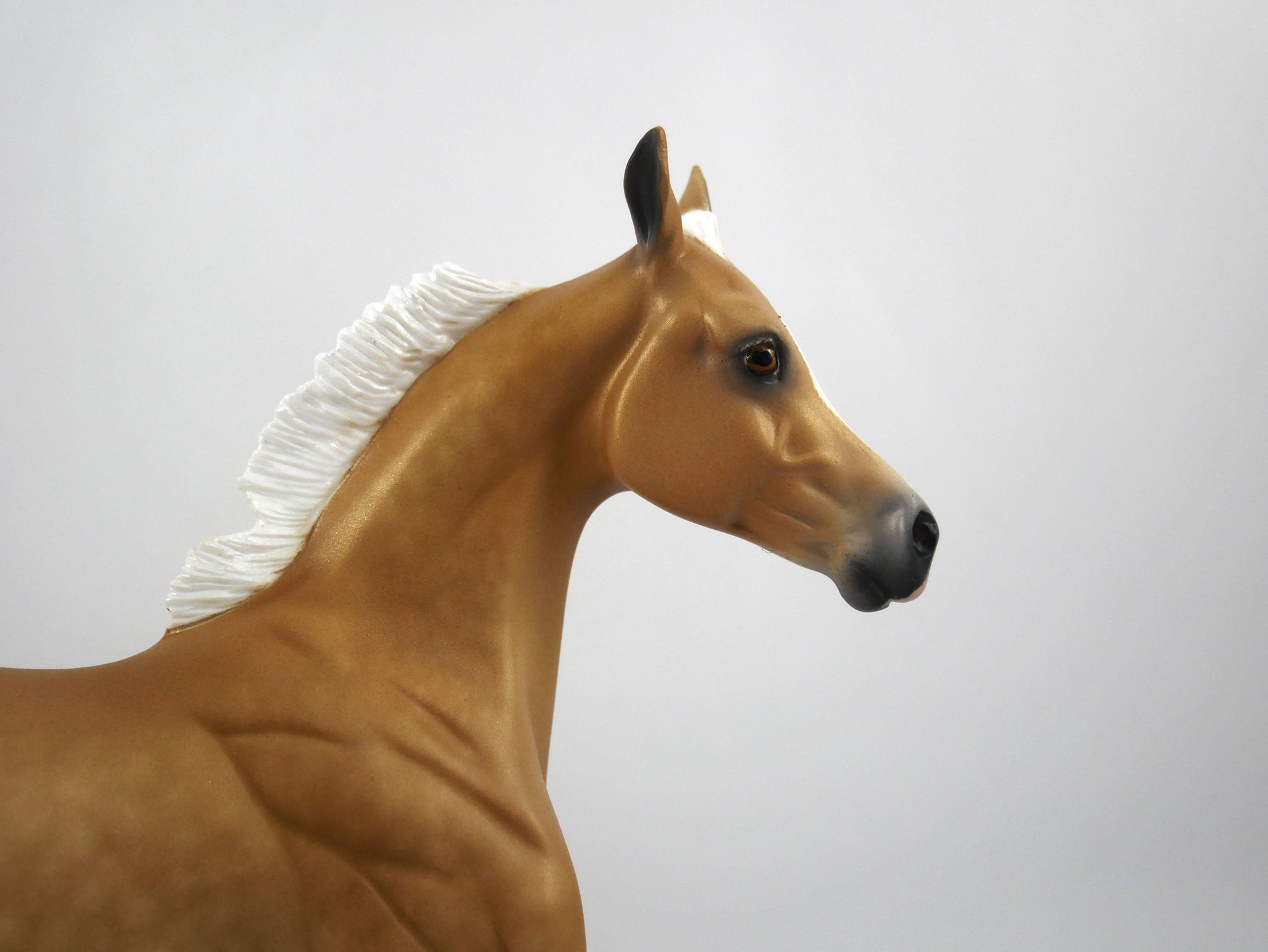 Hotsie Totsie-OOAK Dapple Palomino Yearling Painted by Sheryl Leisure 1/29/21