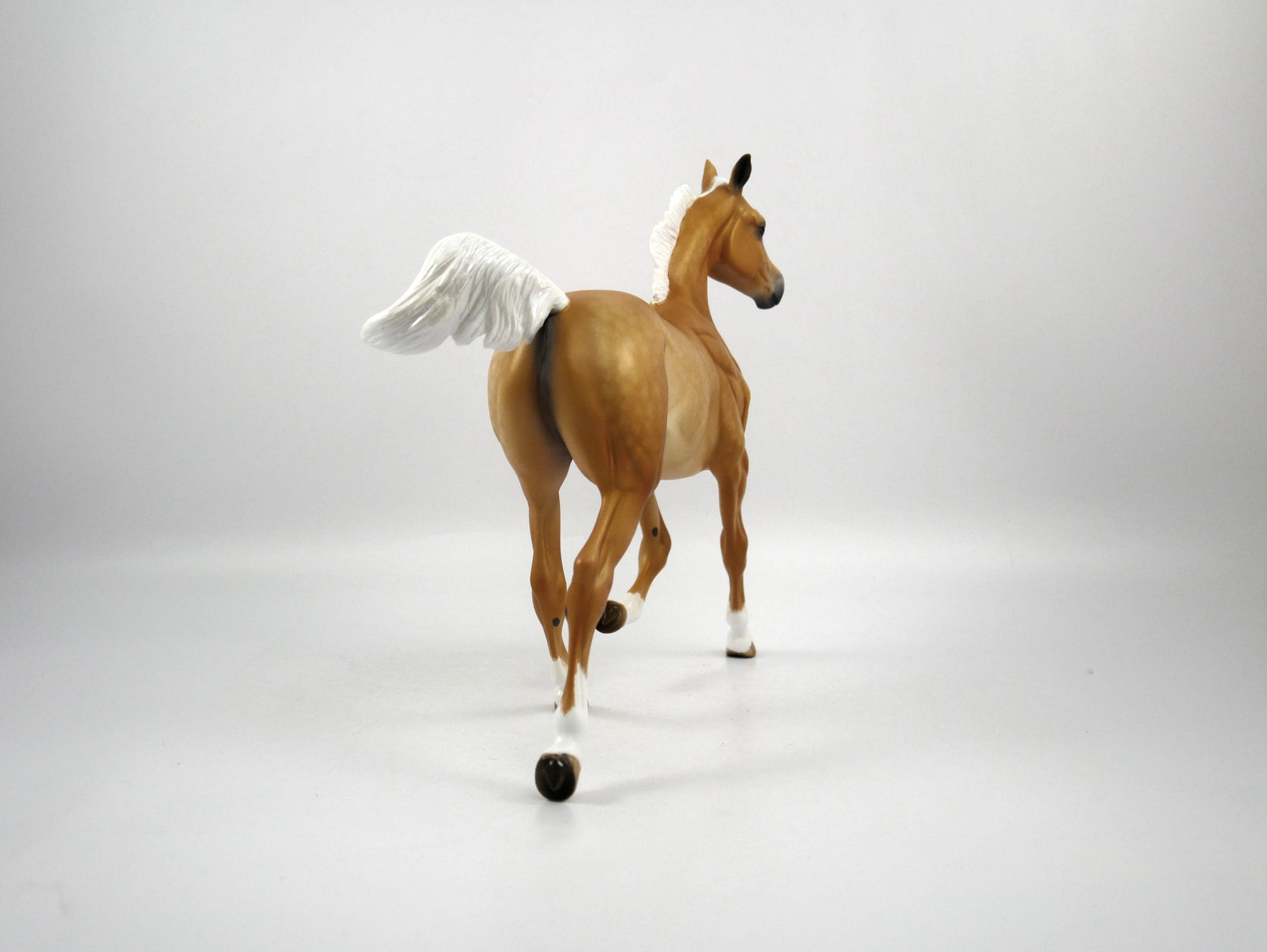 Hotsie Totsie-OOAK Dapple Palomino Yearling Painted by Sheryl Leisure 1/29/21