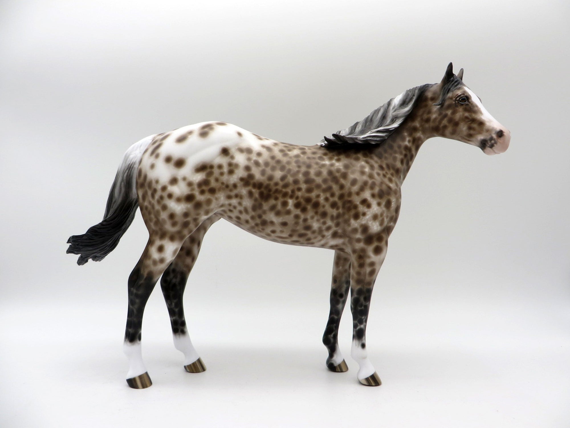 I Declare-OOAK Loud Appaloosa ISH Painted By Sheryl Leisure 5/24/21
