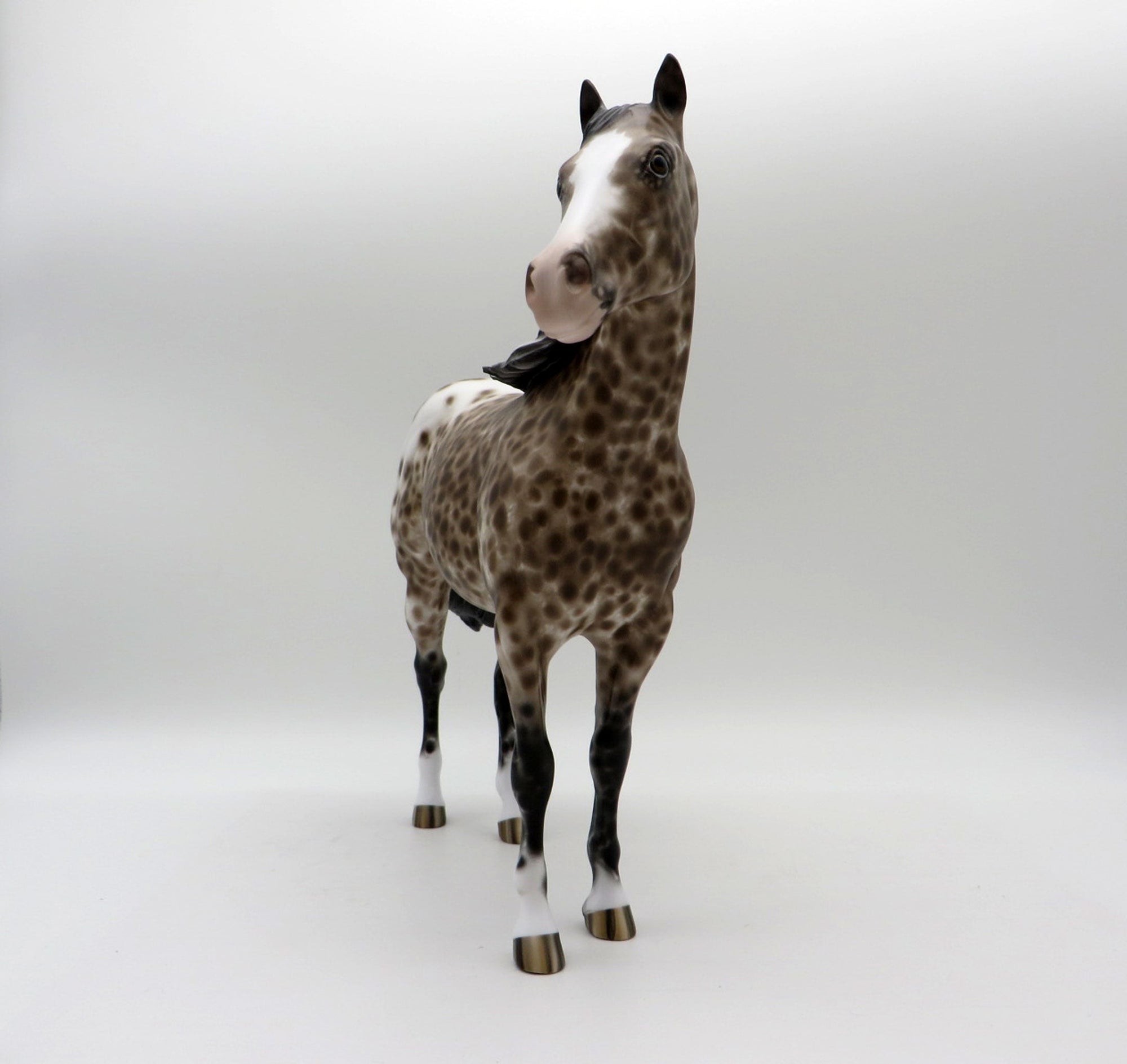 I Declare-OOAK Loud Appaloosa ISH Painted By Sheryl Leisure 5/24/21