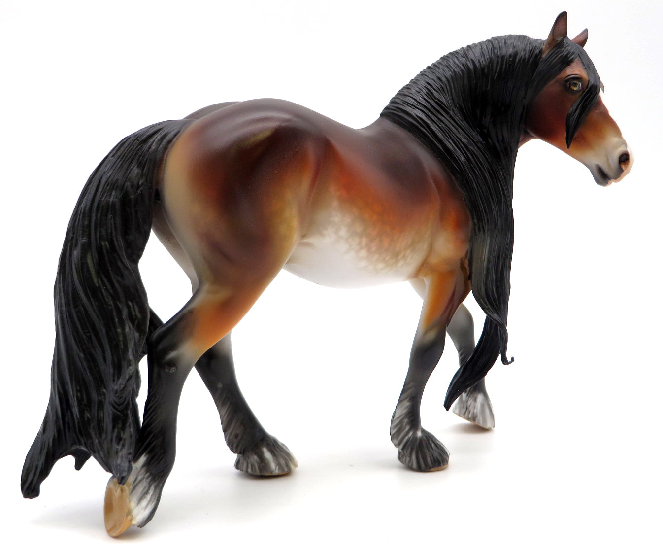 Fredrick-OOAK Dapple Bay Pebbles Draft Painted by Julie Keim 12/25/21