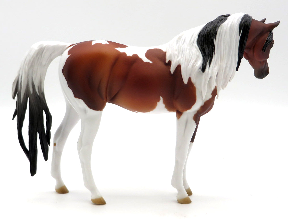 Juno -- OOAK Pebbles Arabian Mare -- Stone Bowl V