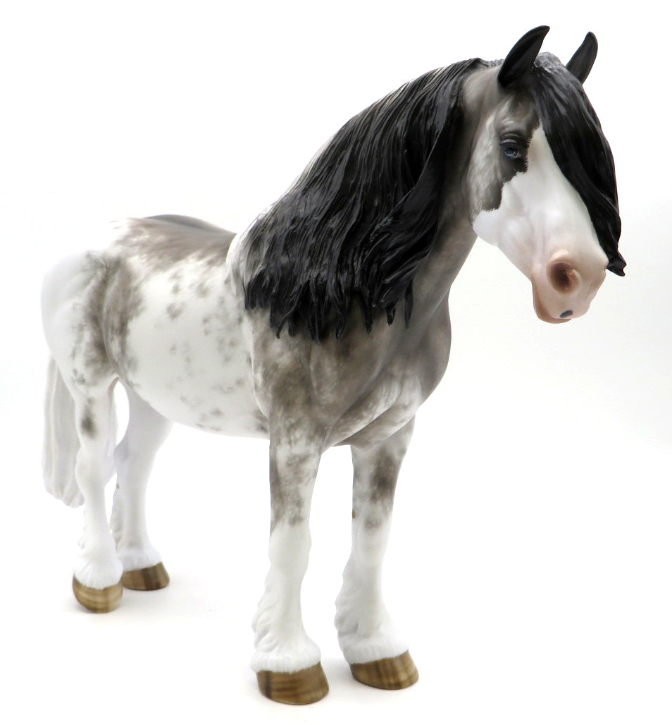 Sweet Dreams OOAK Heavy Draft Mare Painted by Sheryl Leisure 1/31/22