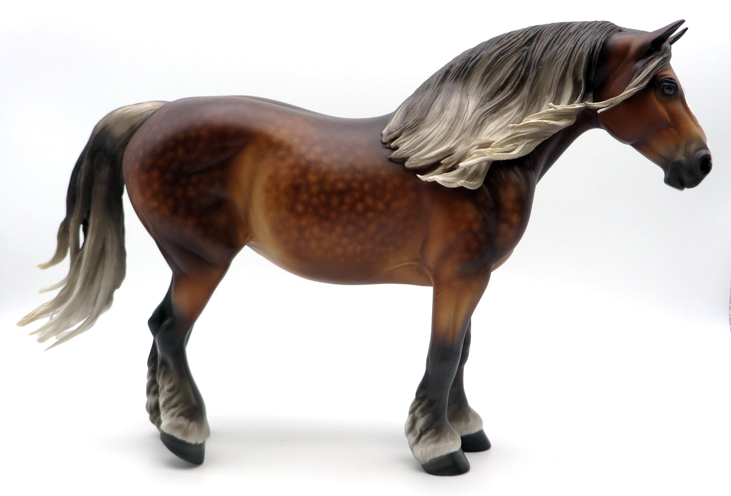 Billie Jean-OOAK Silver Bay Heavy Draft - Painted by Sheryl Leisure 2/7/22