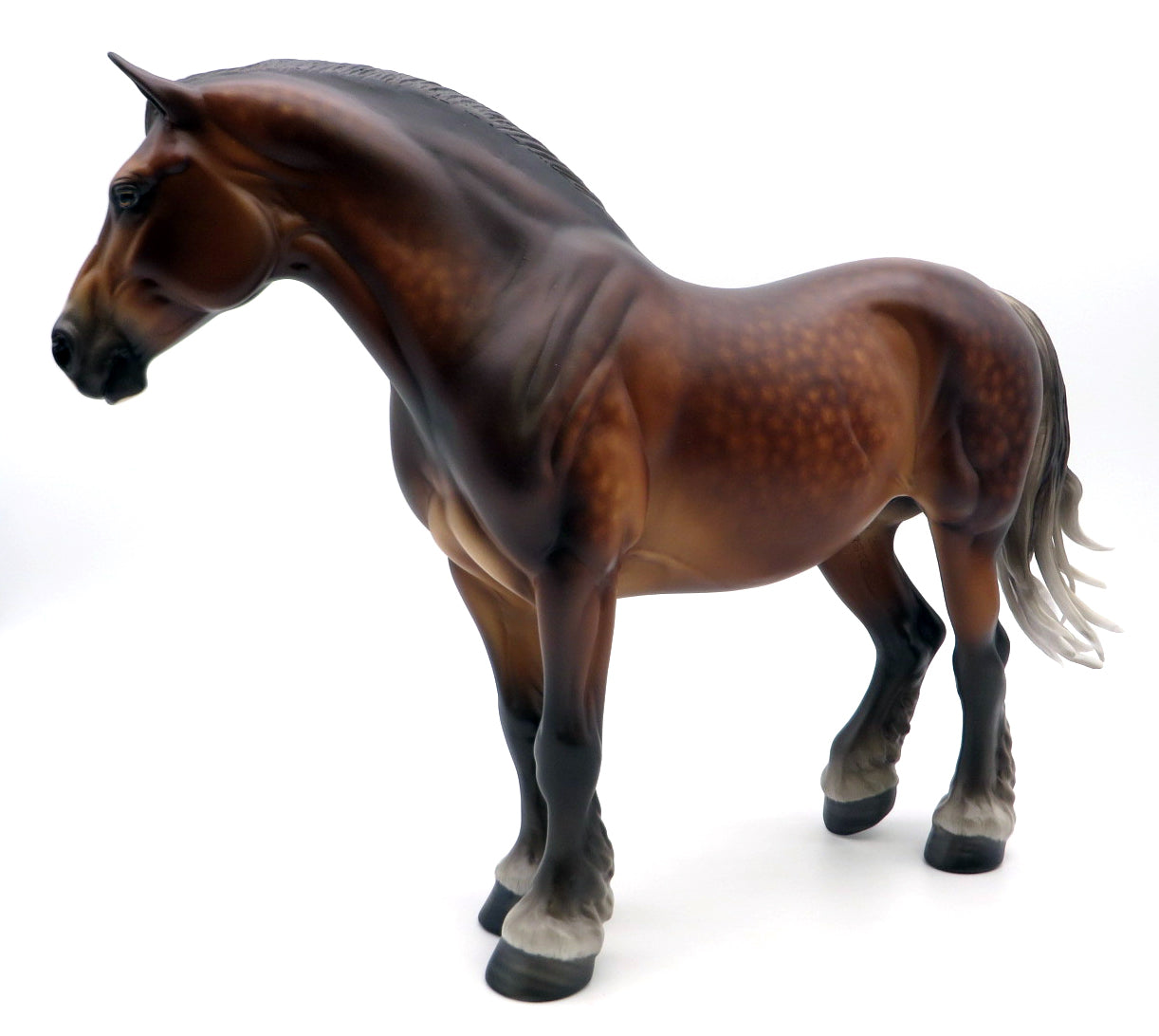 Billie Jean-OOAK Silver Bay Heavy Draft - Painted by Sheryl Leisure 2/7/22