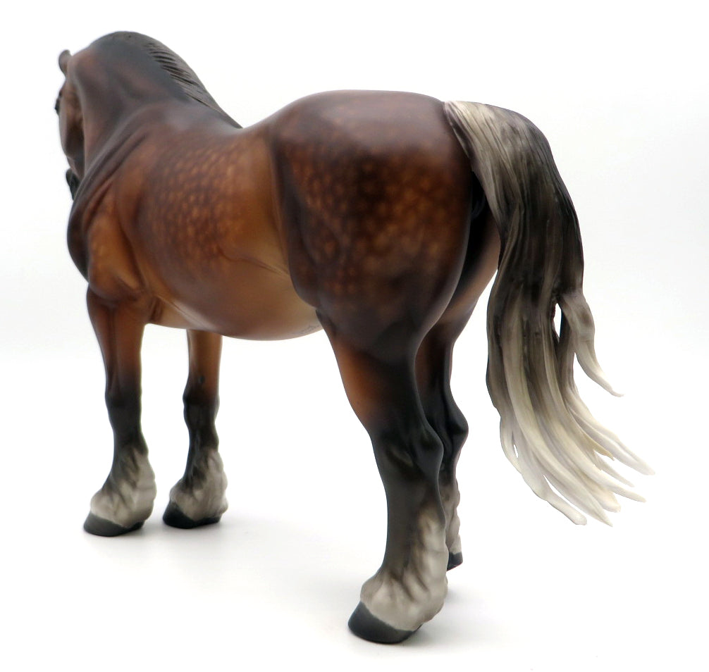 Billie Jean-OOAK Silver Bay Heavy Draft - Painted by Sheryl Leisure 2/7/22