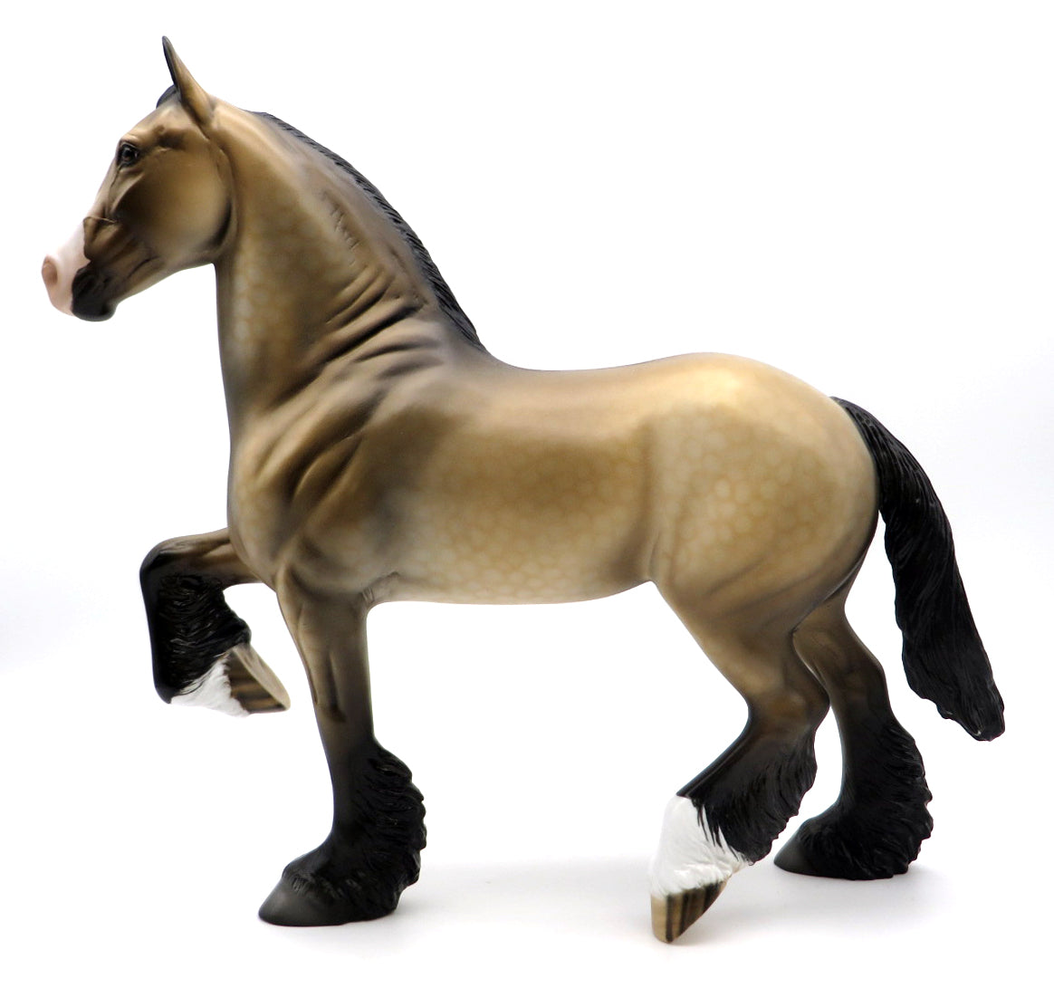 Buttonhook -- OOAK Trotting Draft -- Stone Bowl V