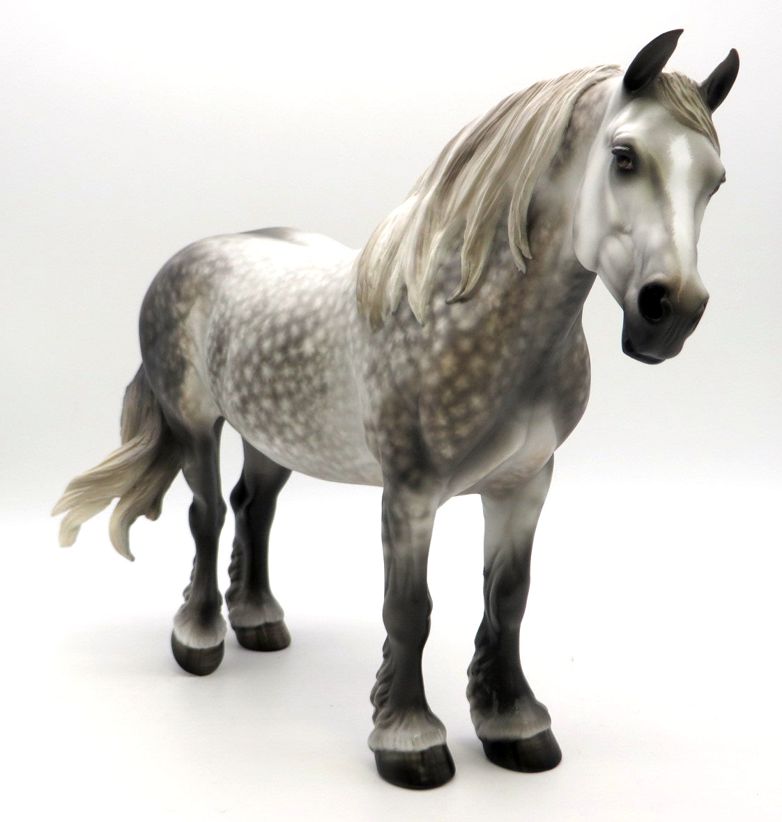 Cat's Cradle OOAK Dapple Grey Heavy Drafter -SB22