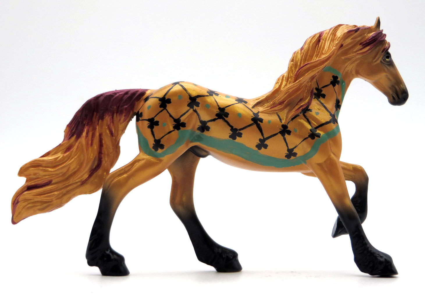 McDermont-OOAK Friesian Chip Deco3/17/22