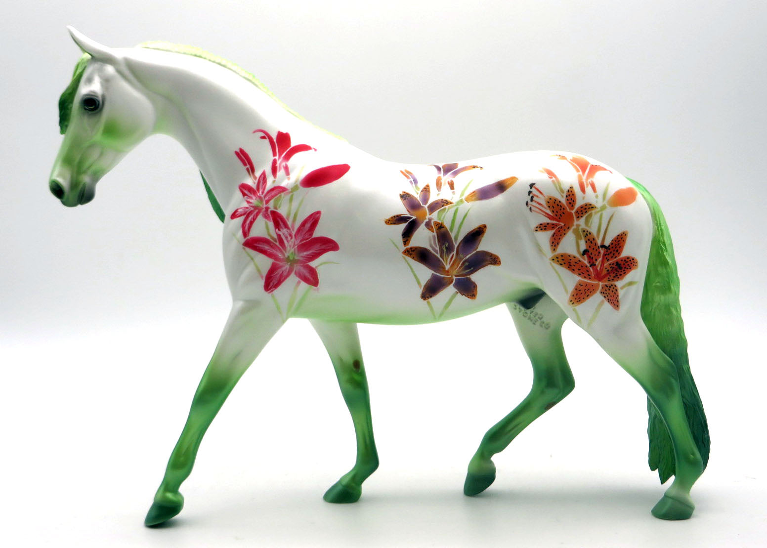Easter Blessings- OOAK DECO Pony PAINTED BY DAWN QUICK 4/14/22