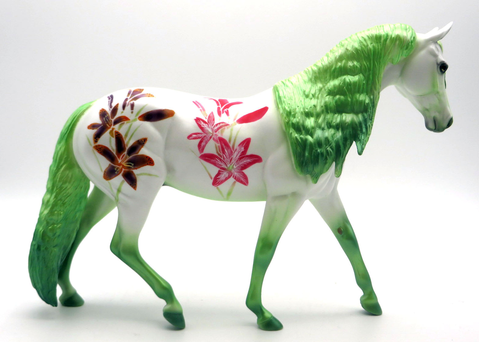 Easter Blessings- OOAK DECO Pony PAINTED BY DAWN QUICK 4/14/22