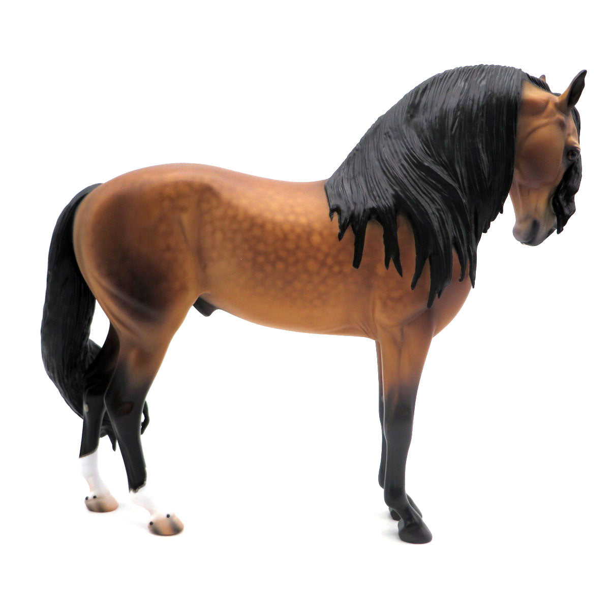 Cruz-OOAK Dapple Bay Andalusian Painted By Caroline Boydston 4/29/22