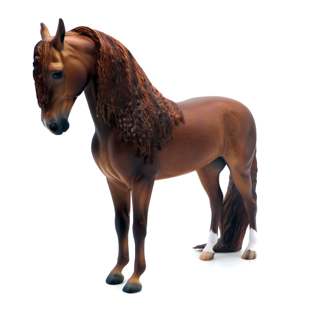 Dokken-OOAK Chestnut Andalusian Painted By Caroline Boydston 4/29/22