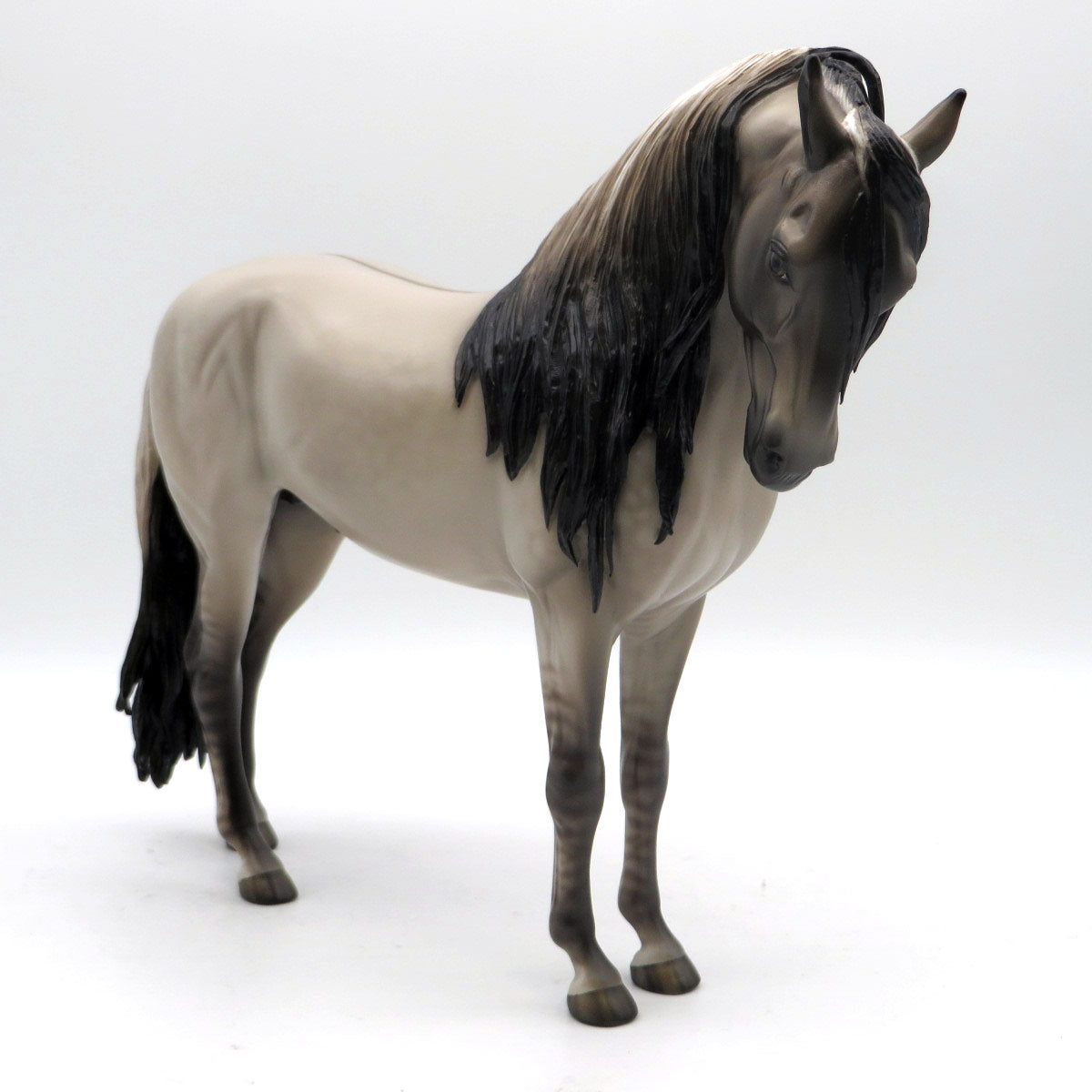 Boris-OOAK Dun Andalusian Painted by Sheryl Leisure 6/13/22