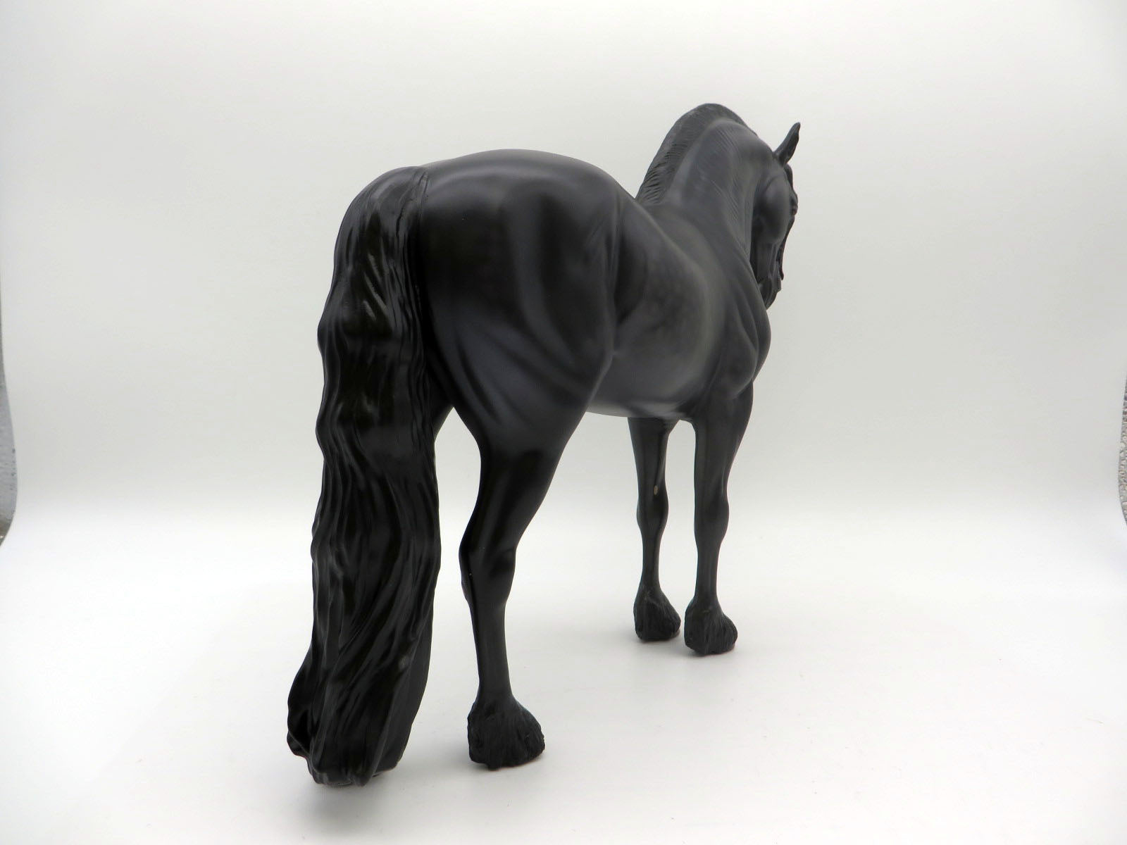 Dover-OOAK Dapple Black Andalusian By Caroline Boydston 8/15/22