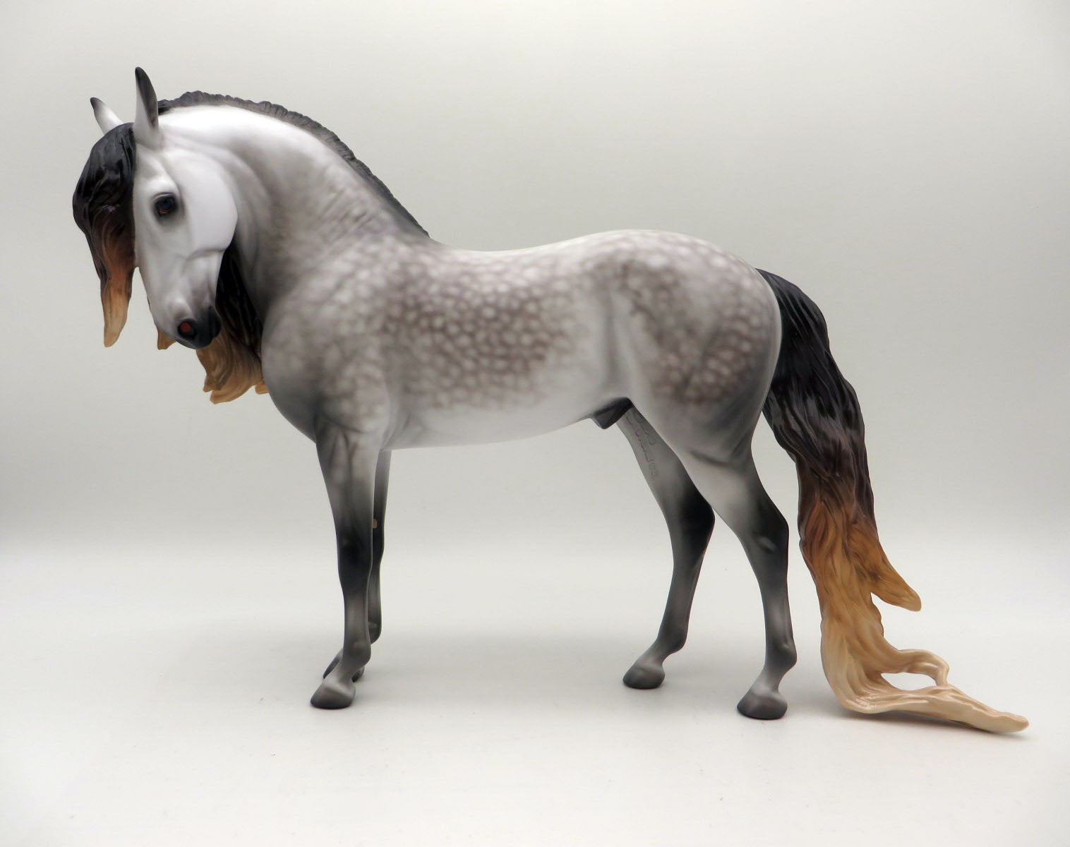 Cambridge-OOAK Dapple Grey Andalusian By Caroline Boydston 8/15/22
