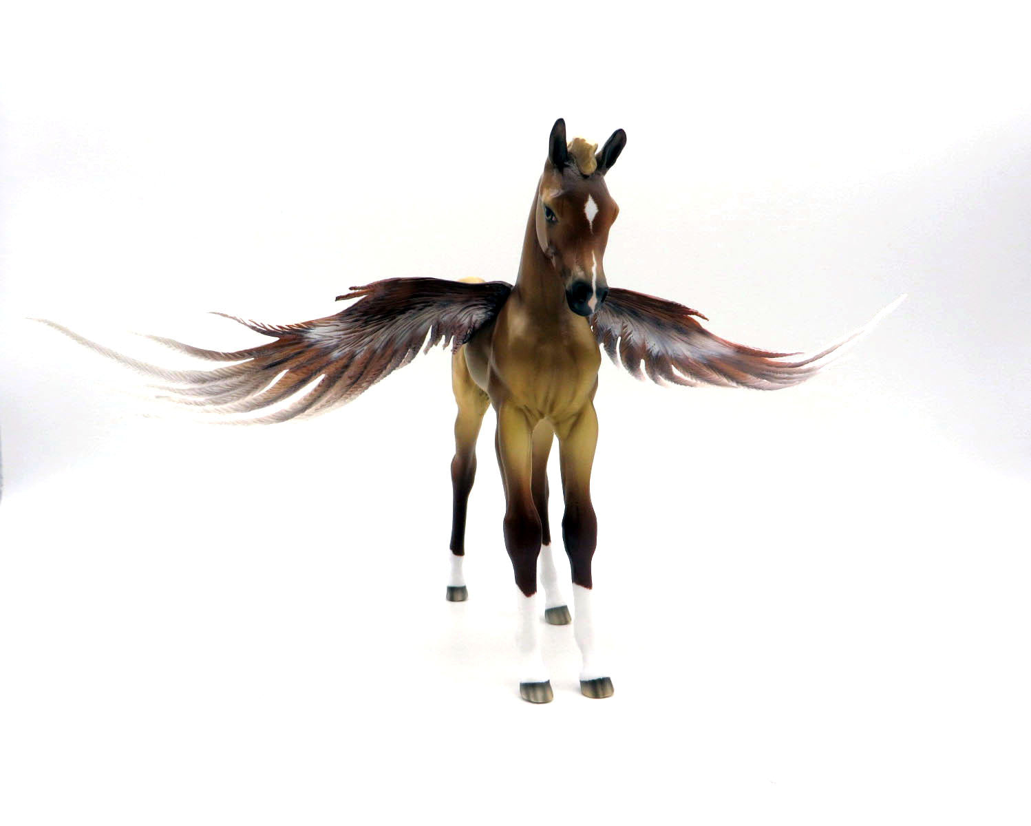 Ornithes Areioi-OOAK Deco Arabian Foal Painted By Ellen Robbins AOTH 22