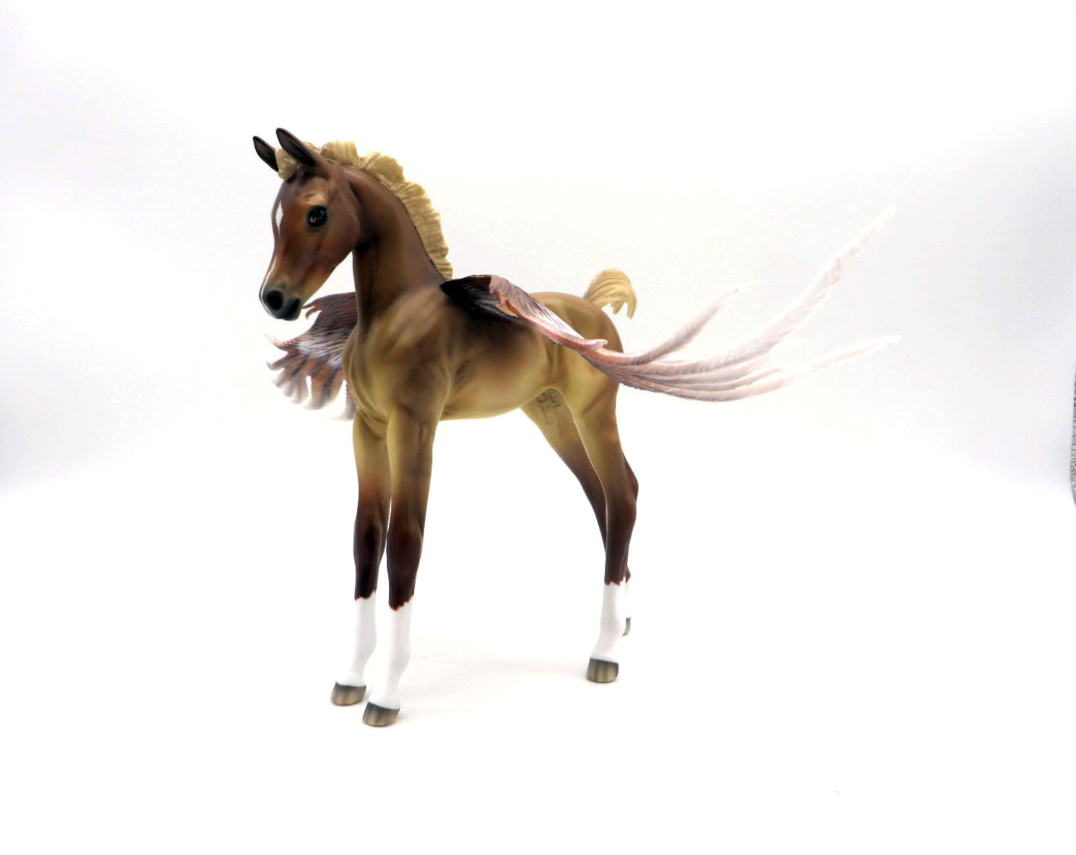 Ornithes Areioi-OOAK Deco Arabian Foal Painted By Ellen Robbins AOTH 22