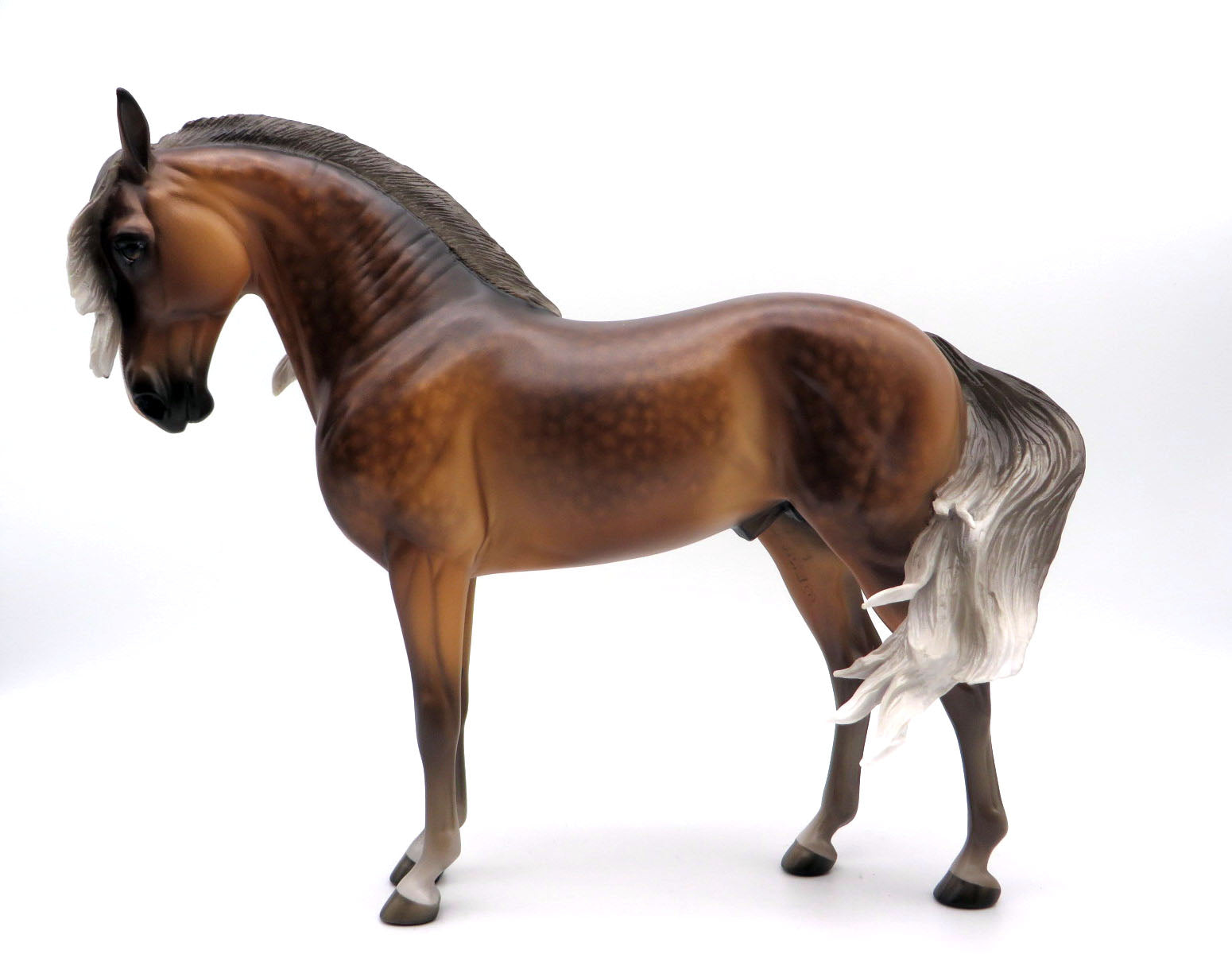 C Dexter Haven-OOAK Silver Bay Andalusian Painted by Sheryl Leisure 9/6/22