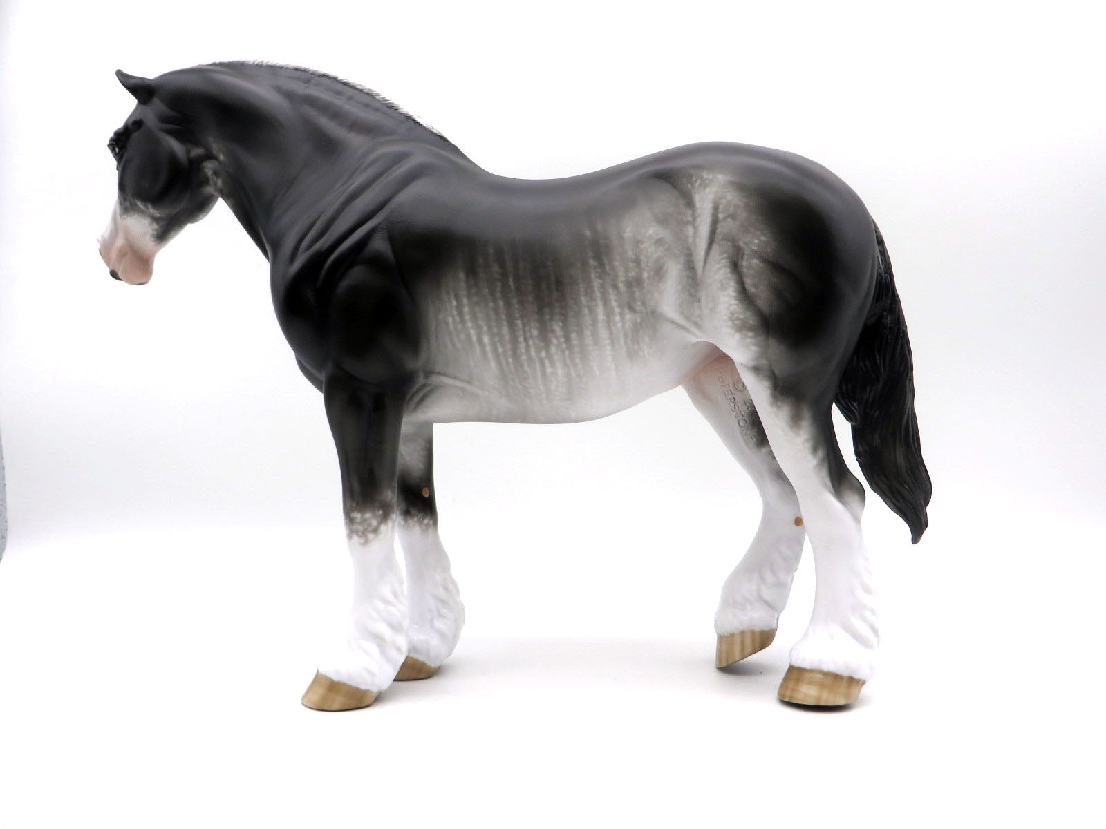 Dinah-OOAK Heavy Draft Sabino By Sheryl Leisure 9/6/22