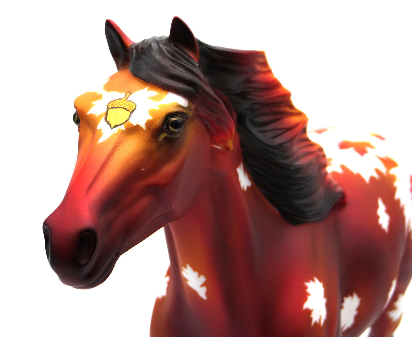 Acorn OOAK Deco Spanish Mustang Painted By Jas MM 21