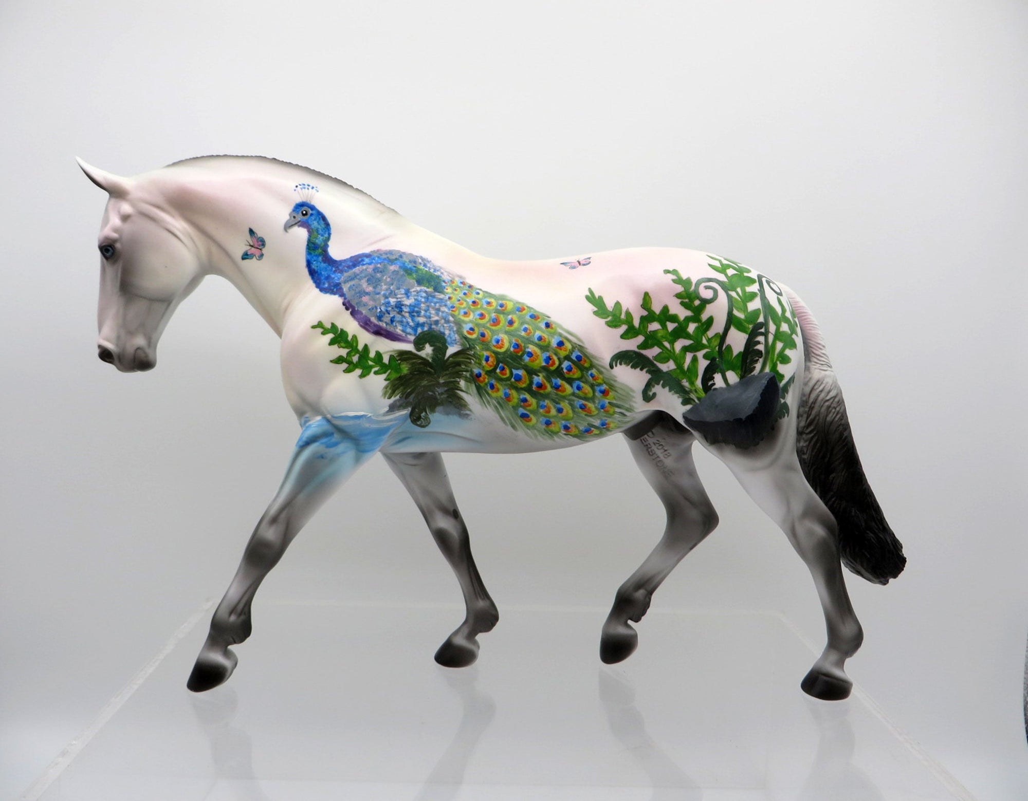 India Blue-OOAK Irish Draft Decorator SHCF2021