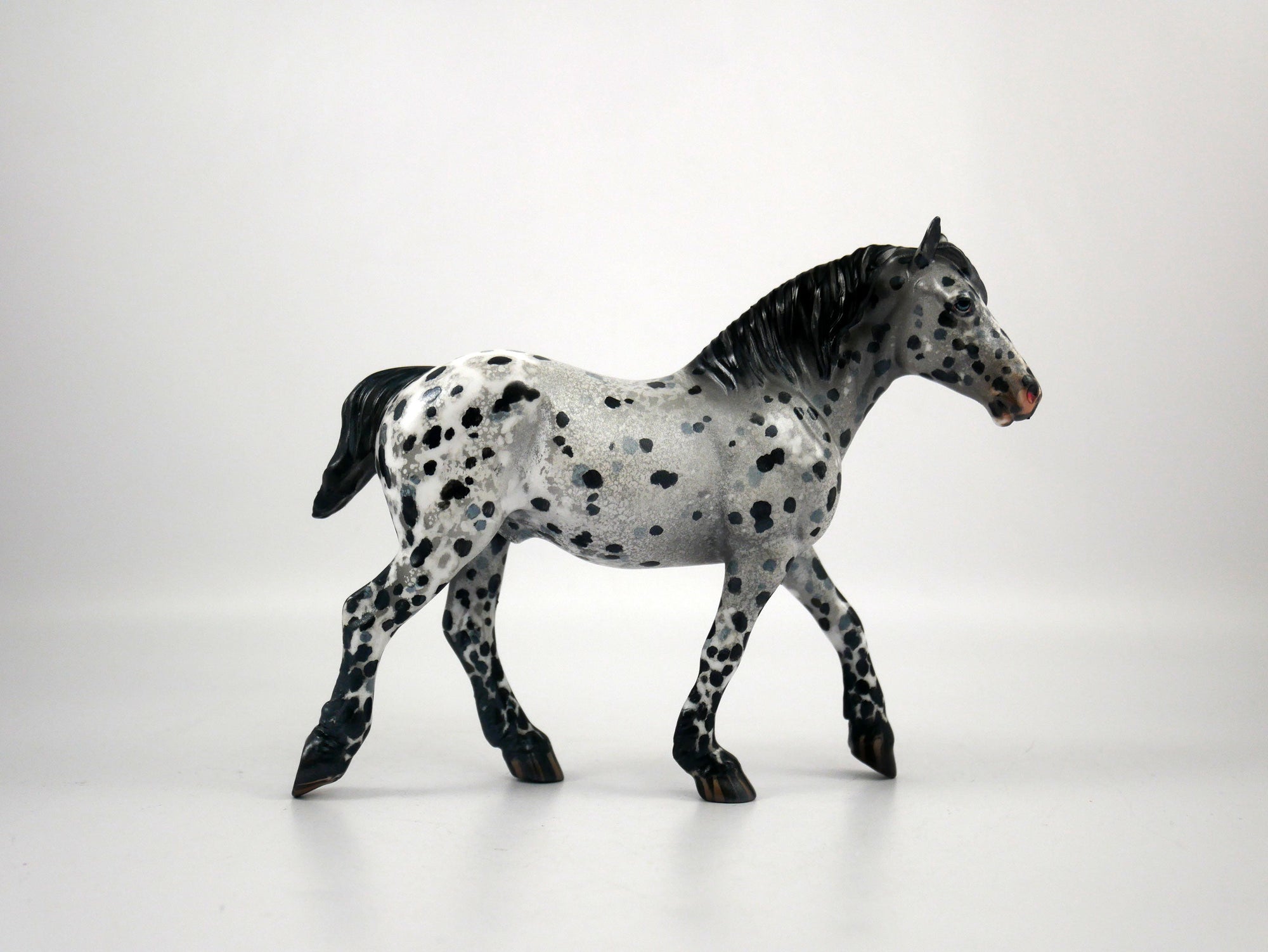 My Favorite Spots-OOAK Appaloosa Pebbles Trotting Drafter 1/8/21