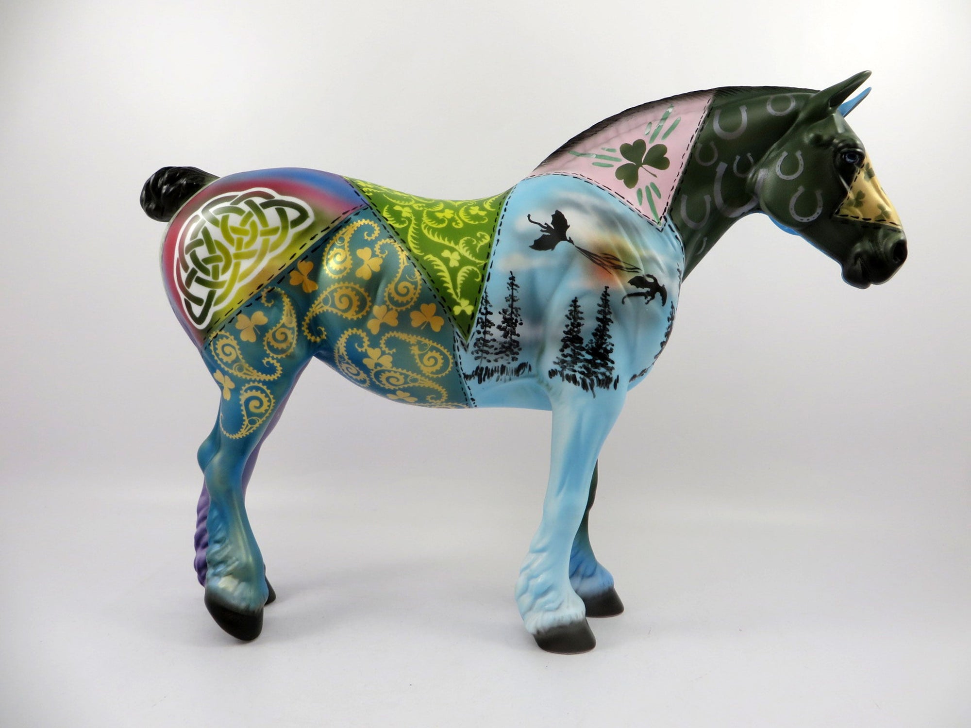 Ireland-OOAK Deco Drafter Painted by Dawn Quick 3/15/21